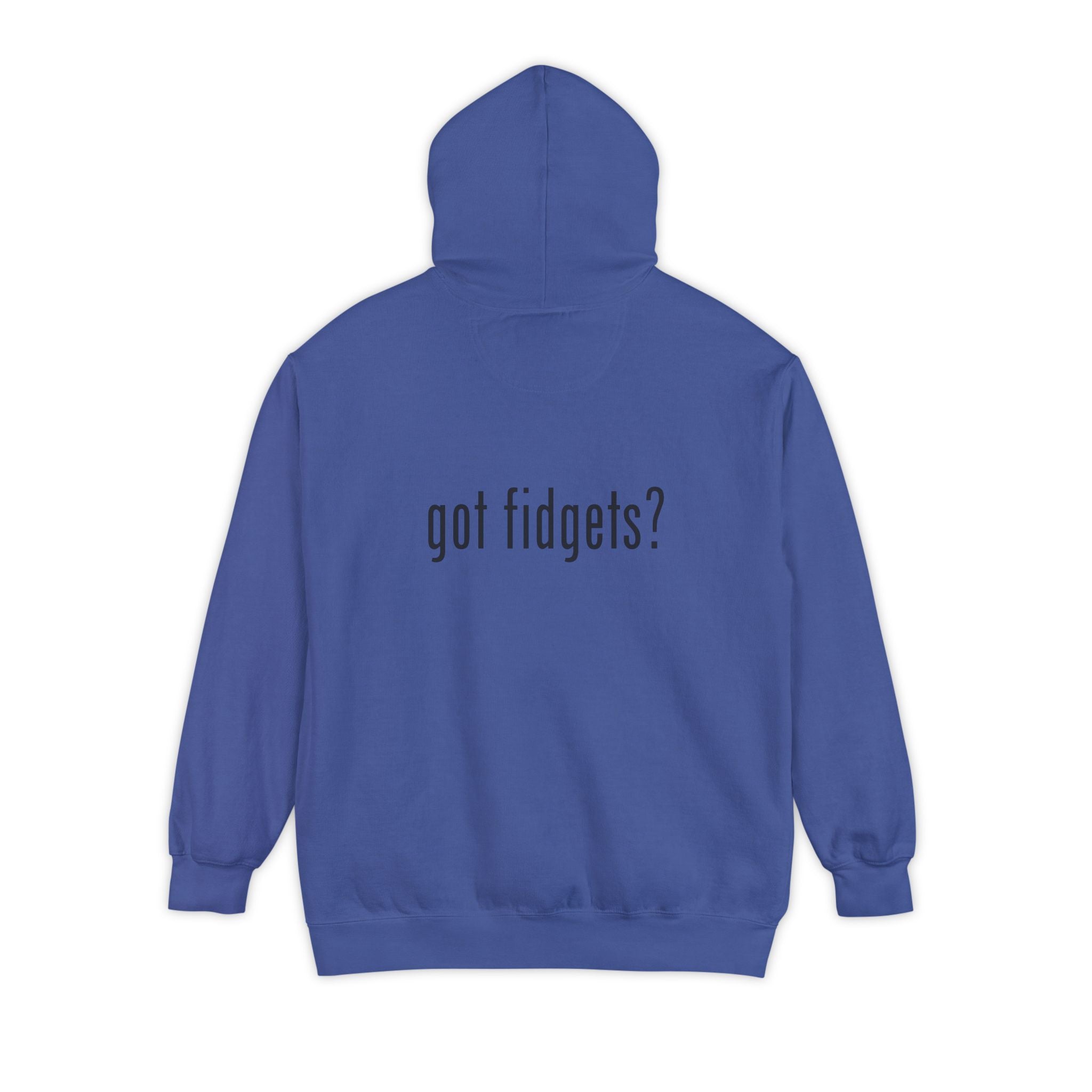 “got fidgets?” Minimalist Hoodie