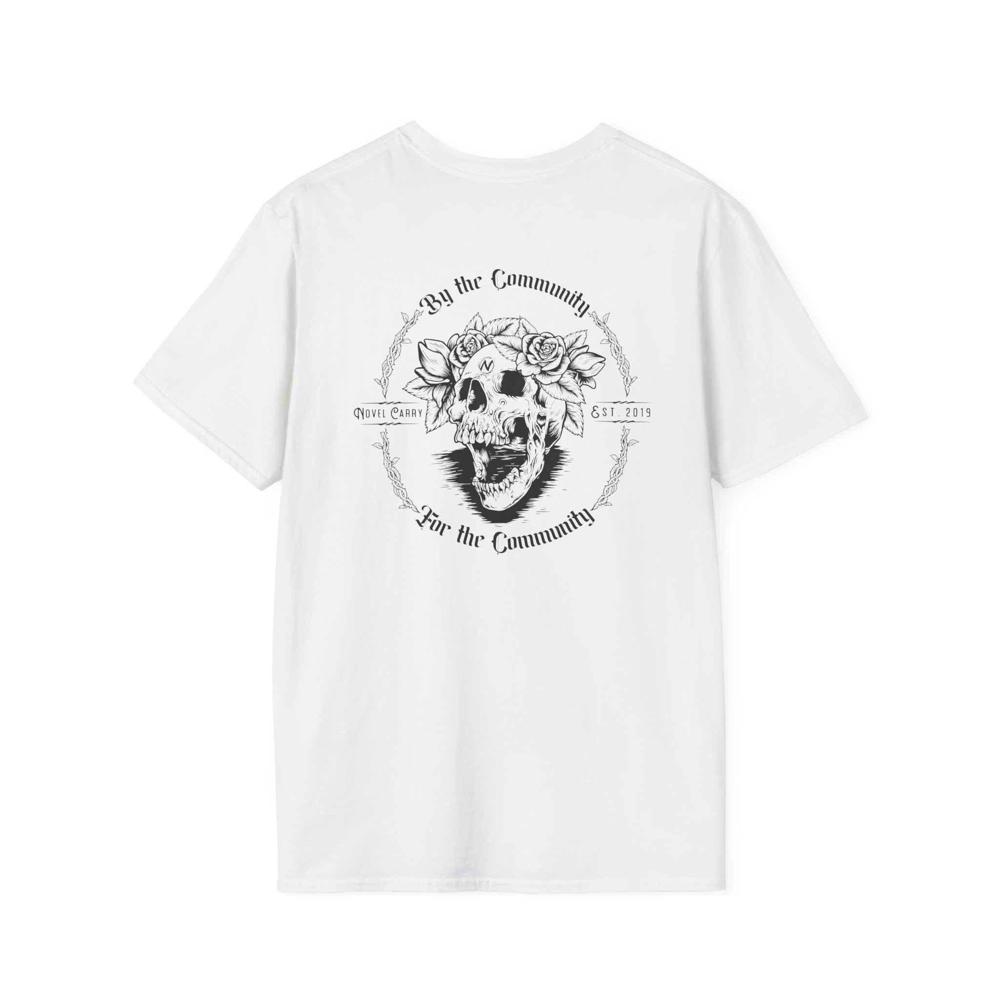 “By the Community” Novel Carry Heritage Tee
