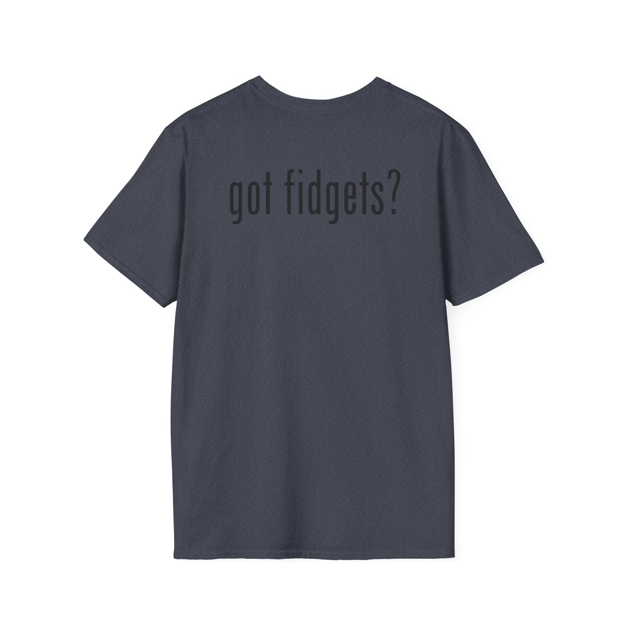 “got fidgets?” Minimalist Tee