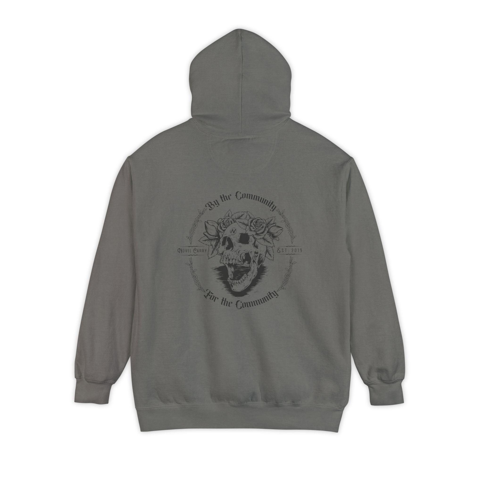 “By the Community” Novel Carry Heritage Hoodie