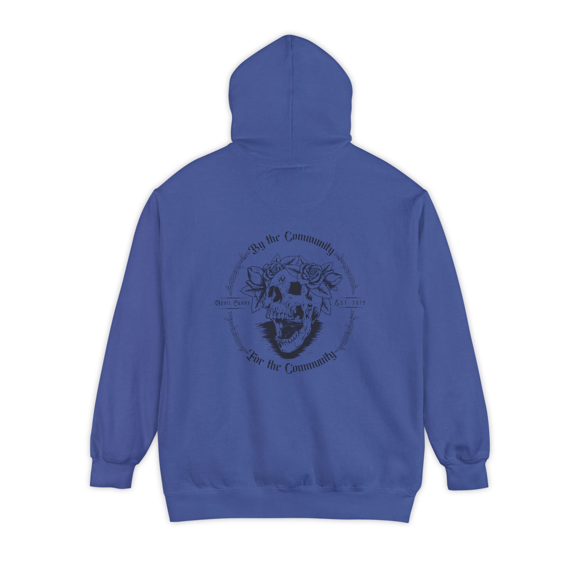 “By the Community” Novel Carry Heritage Hoodie
