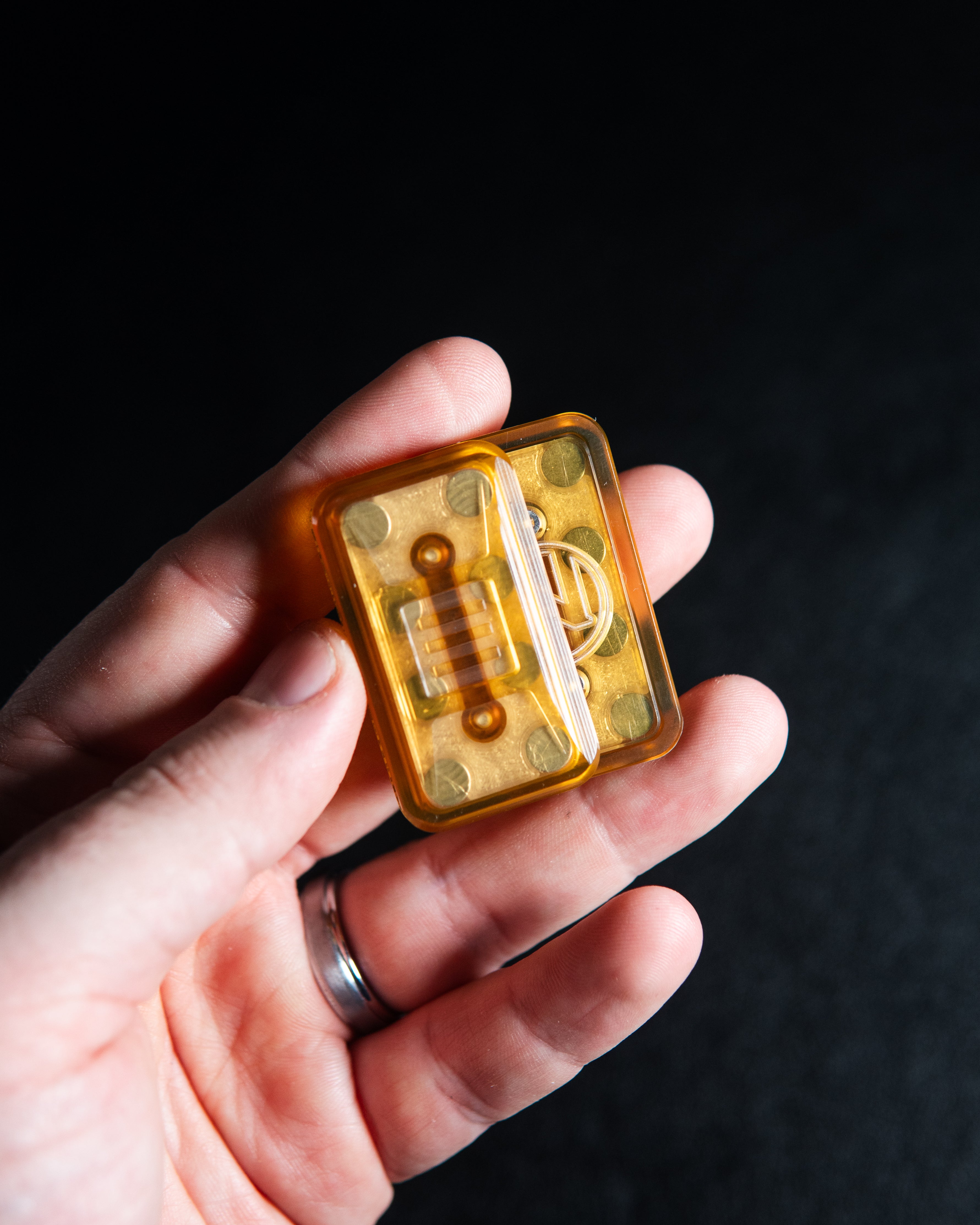 Delta Ergo Tile Fidget Slider - Maker's Choice, Ultem