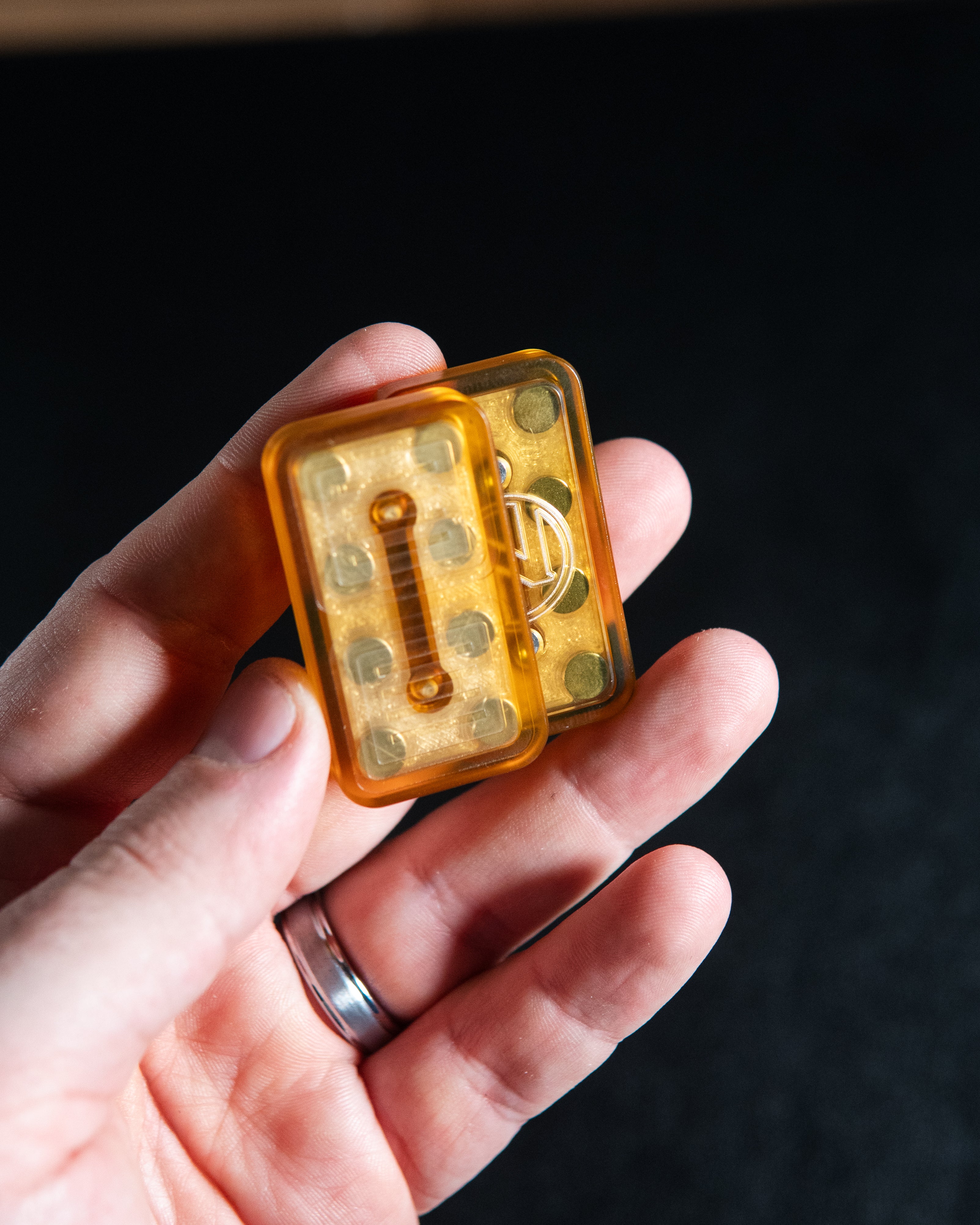 Delta Pro Tile Fidget Slider - Maker's Choice, Ultem