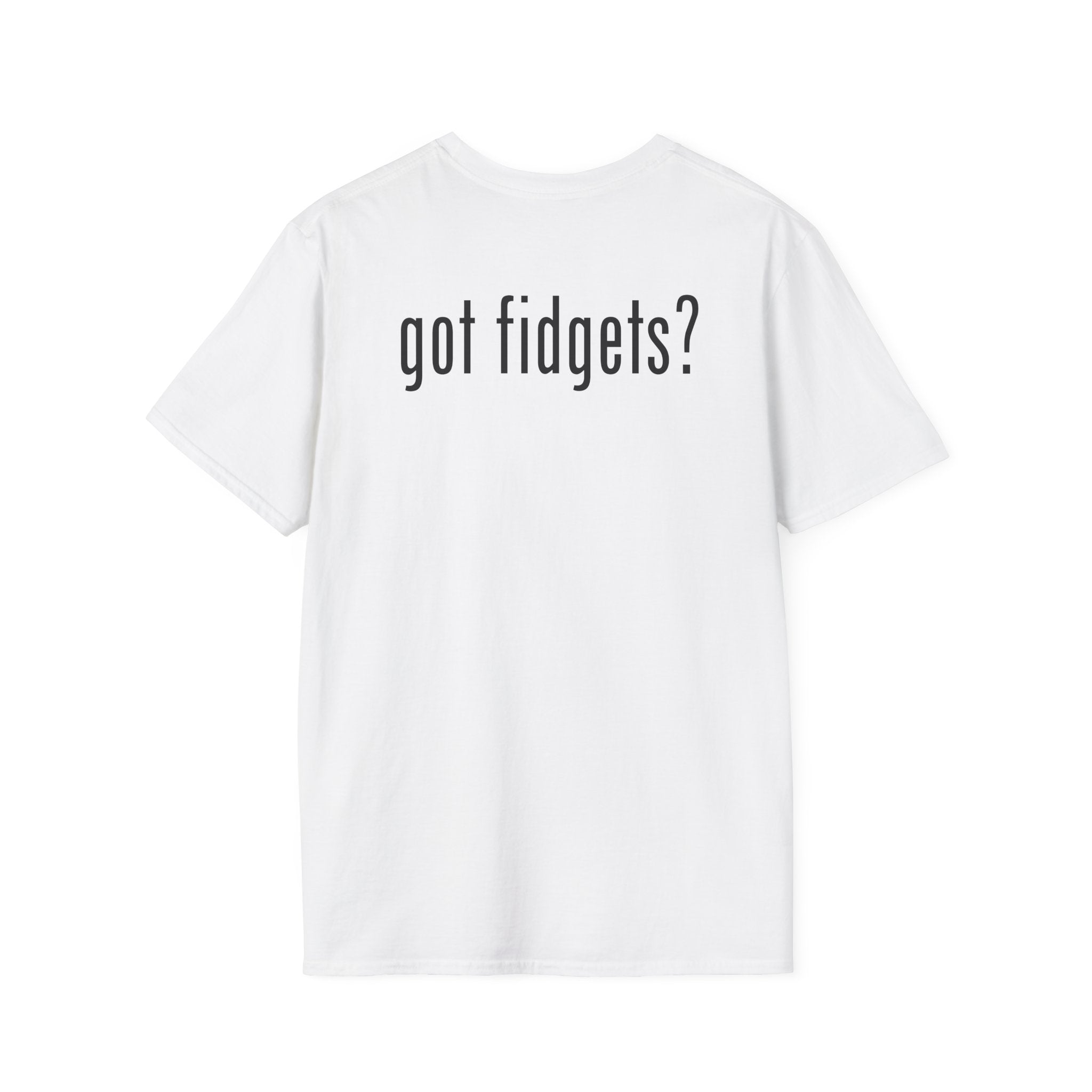 “got fidgets?” Minimalist Tee