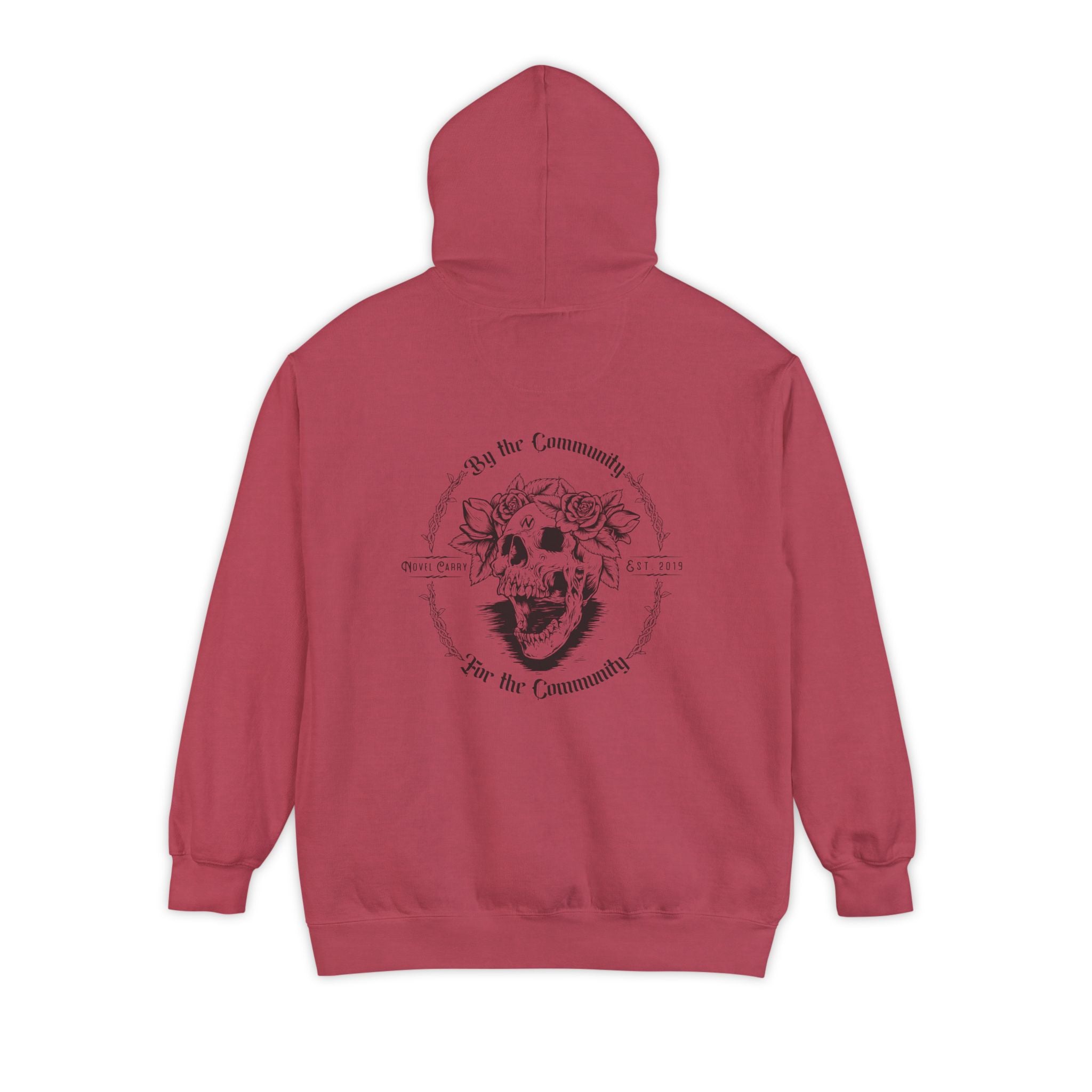 “By the Community” Novel Carry Heritage Hoodie