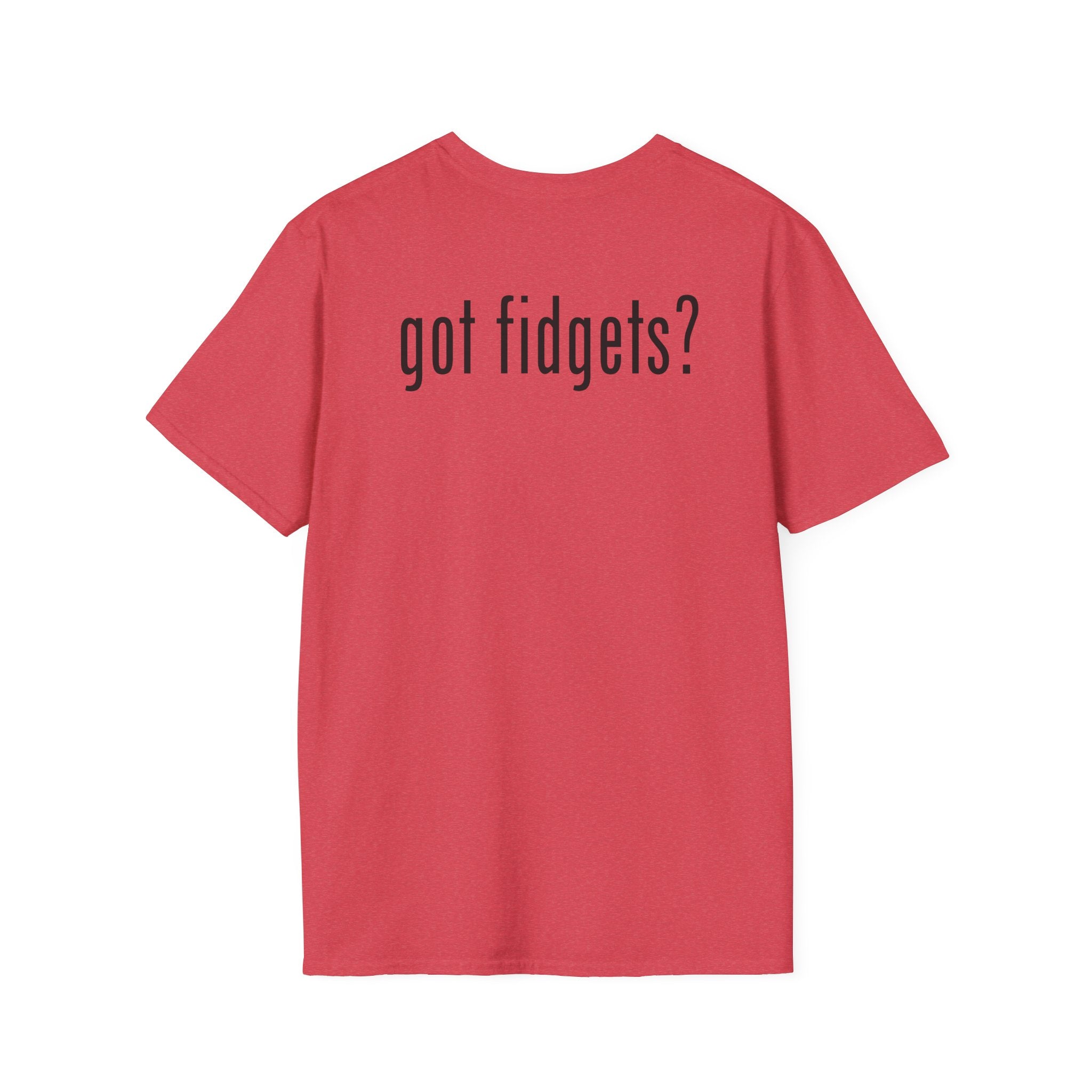 “got fidgets?” Minimalist Tee