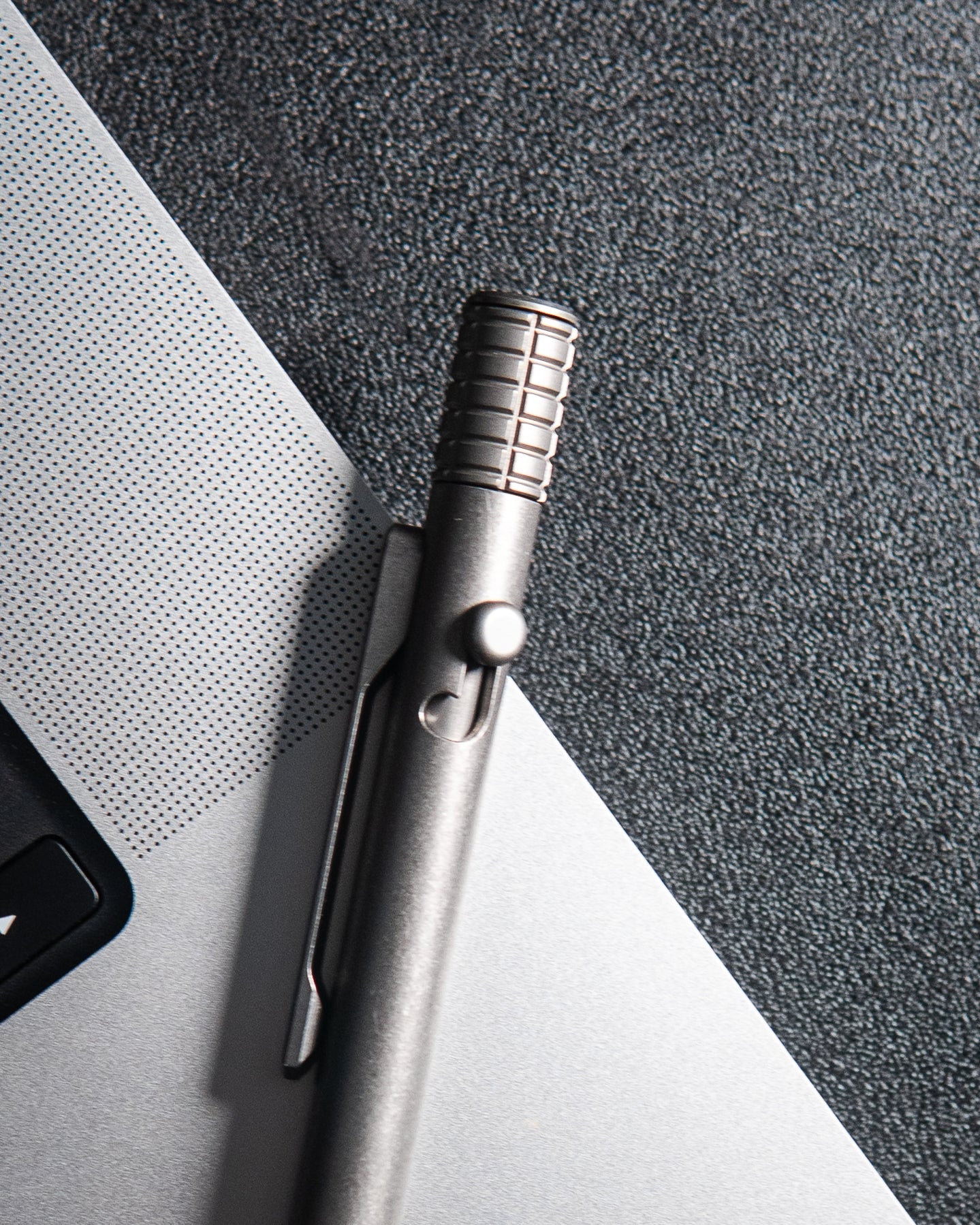 The Axial - Titanium Bolt-Action Fidget Pen