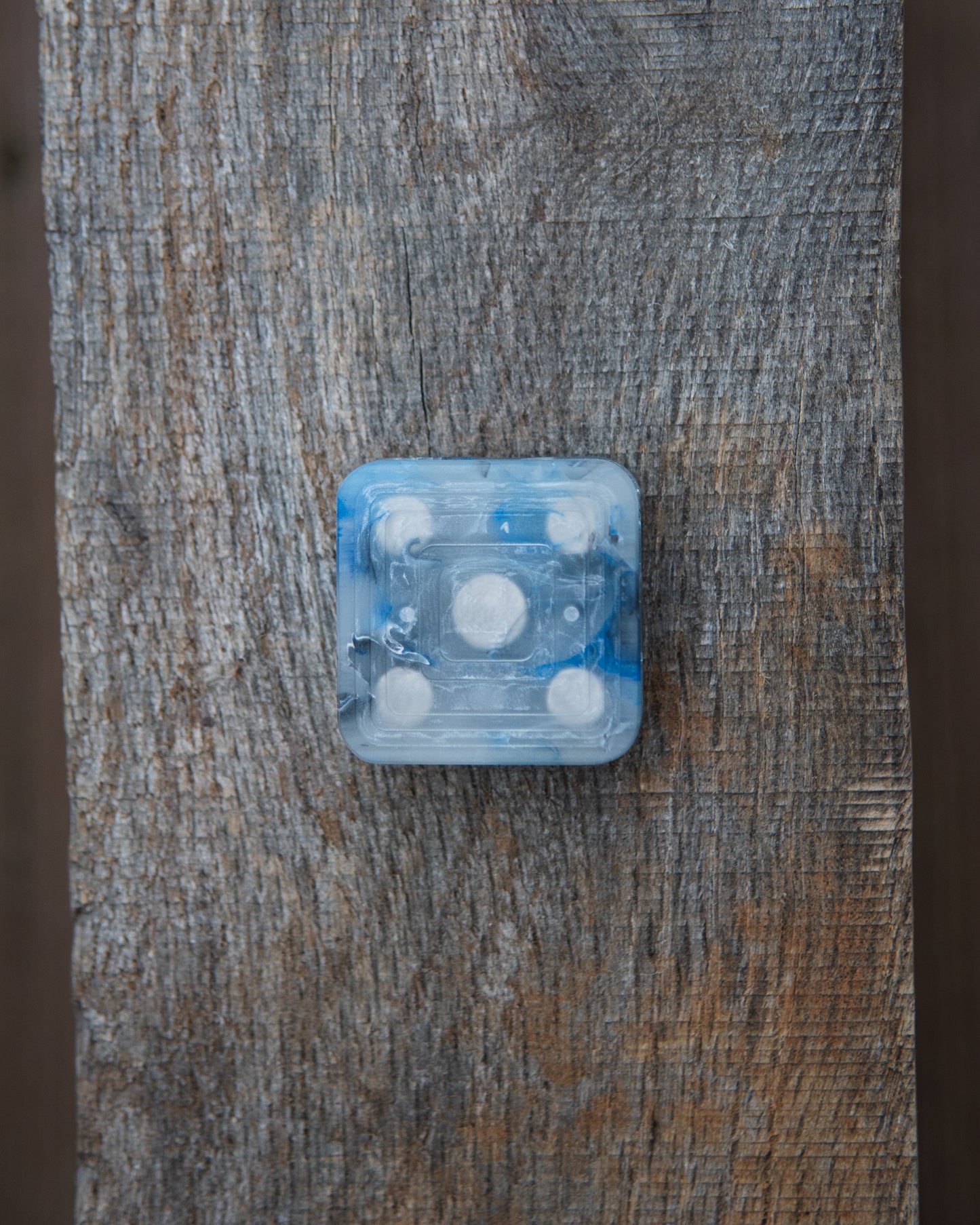 Mini Tile Fidget Slider - Maker's Choice, Blue Smoke #2
