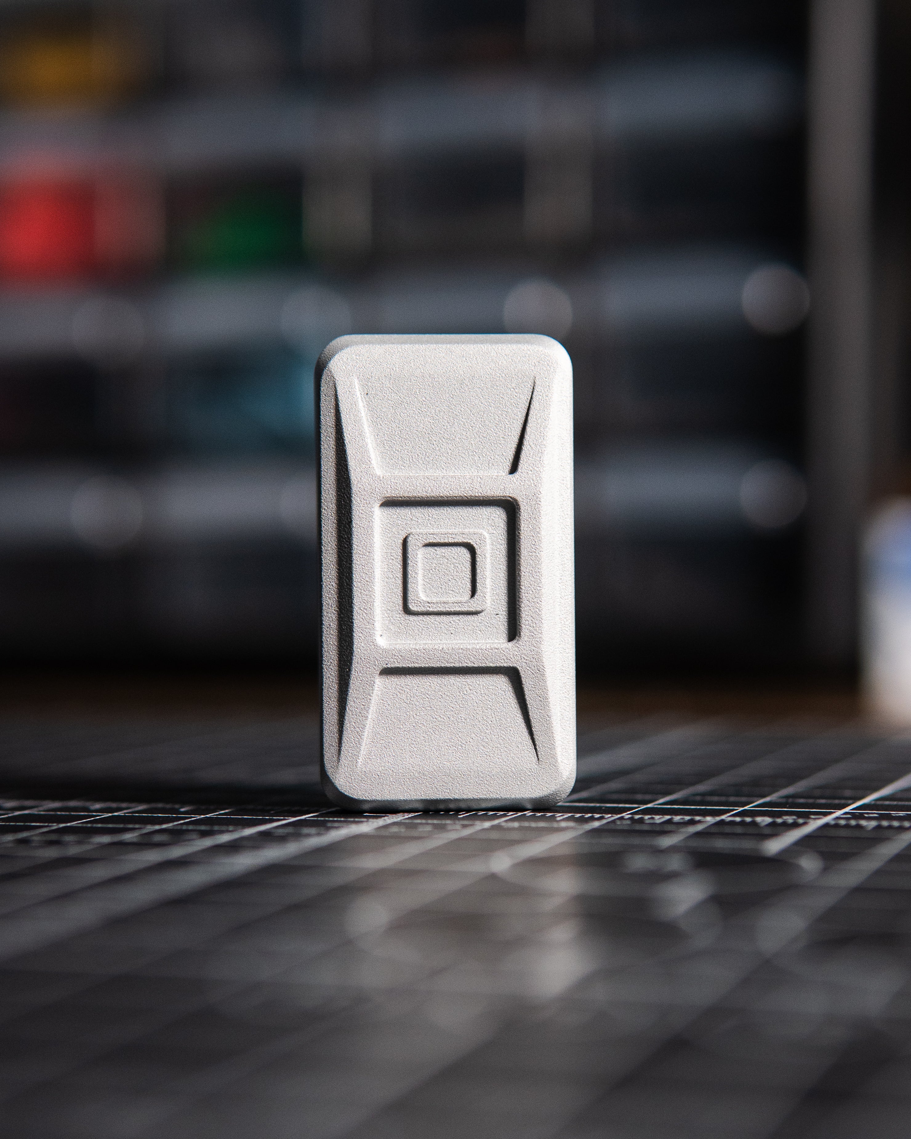 Echo Ergo Tile Fidget Slider - Aluminum (PRE-ORDER)