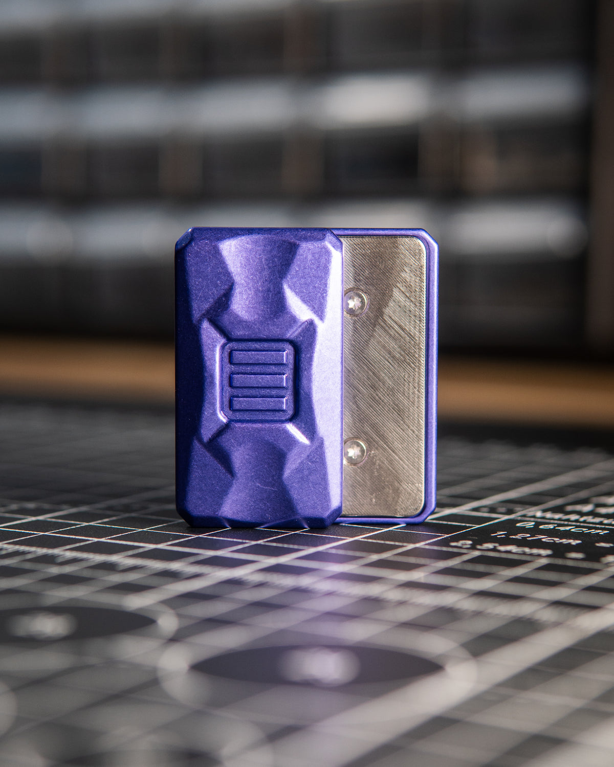 Delta Appa Tile - Aluminum, Midnight Violet