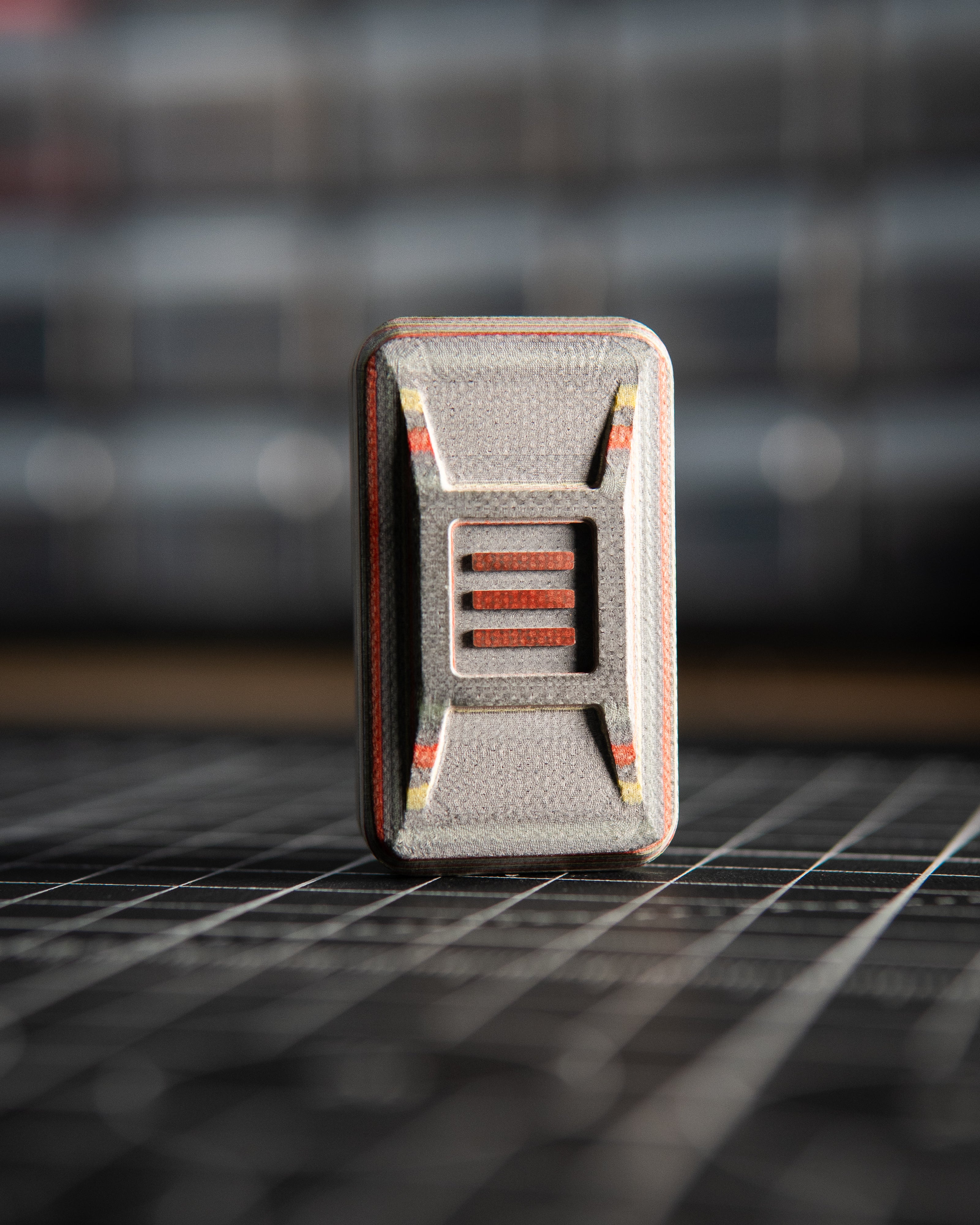 Delta Ergo Pro Tile Fidget Slider - Maker's Choice, Contra G10