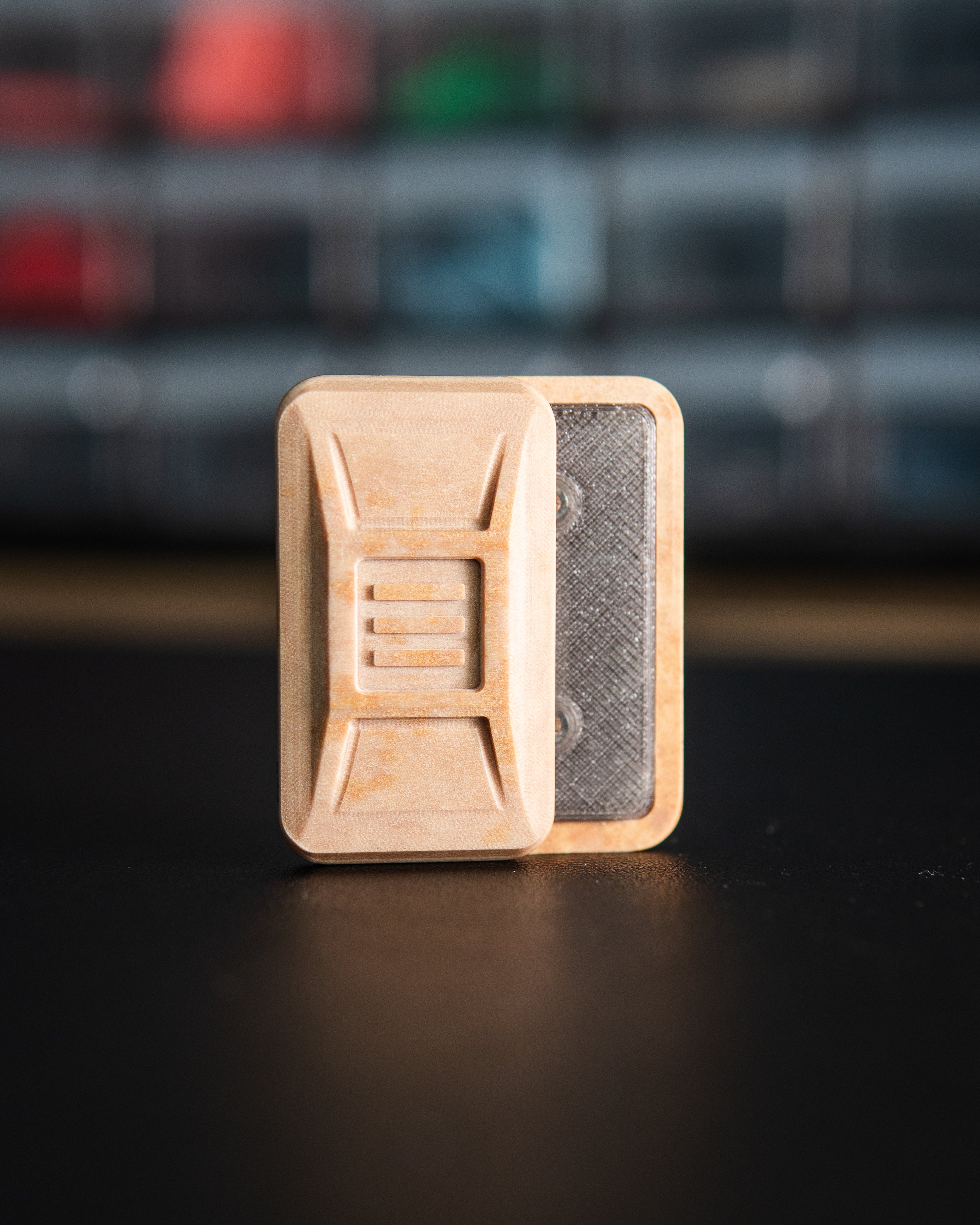 Delta Ergo Pro Tile Fidget Slider - Maker's Choice, Richlite Maple