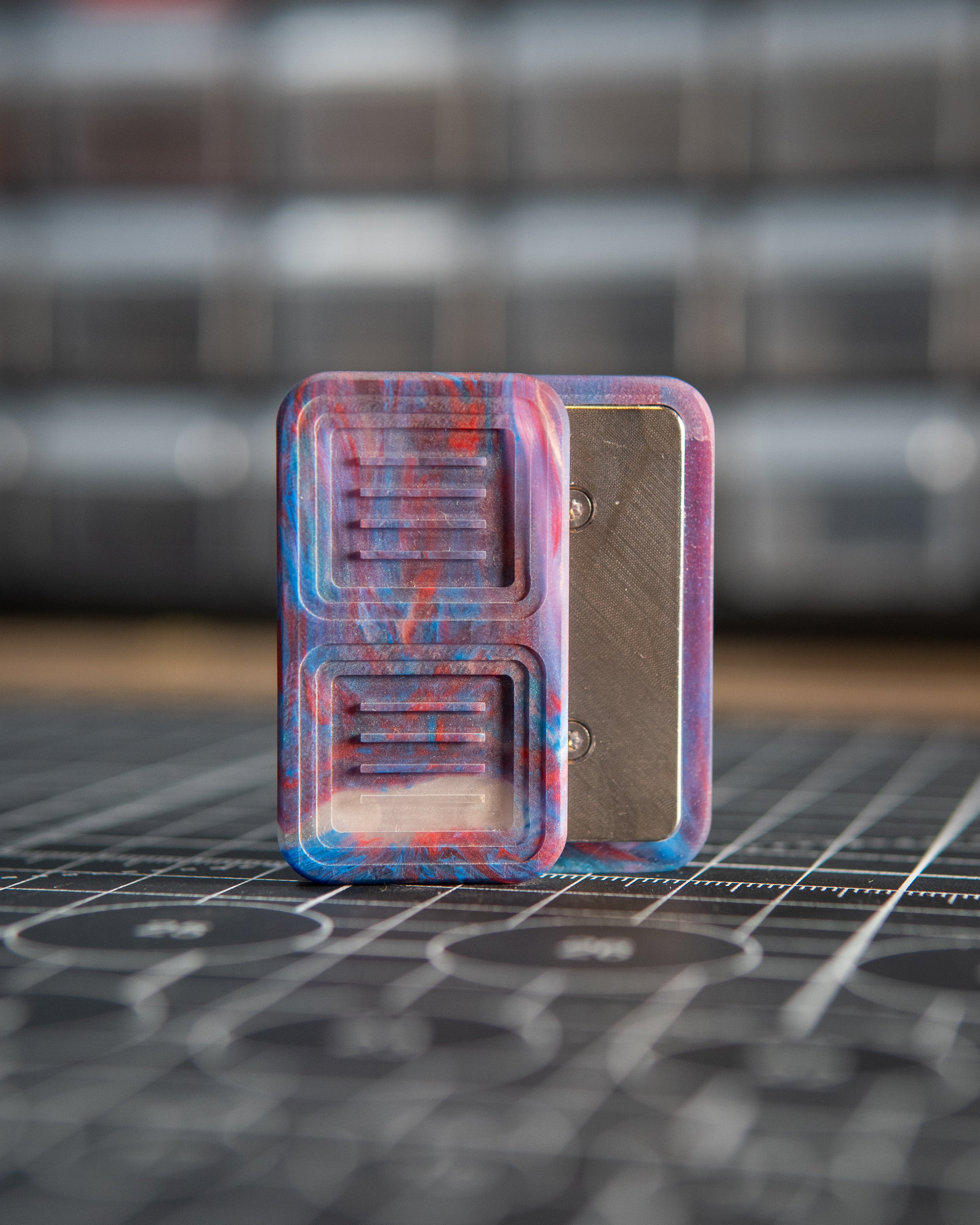 Delta Pro Tile Fidget Slider - Maker's Choice, Dank Blank #5 w/Crown Plates