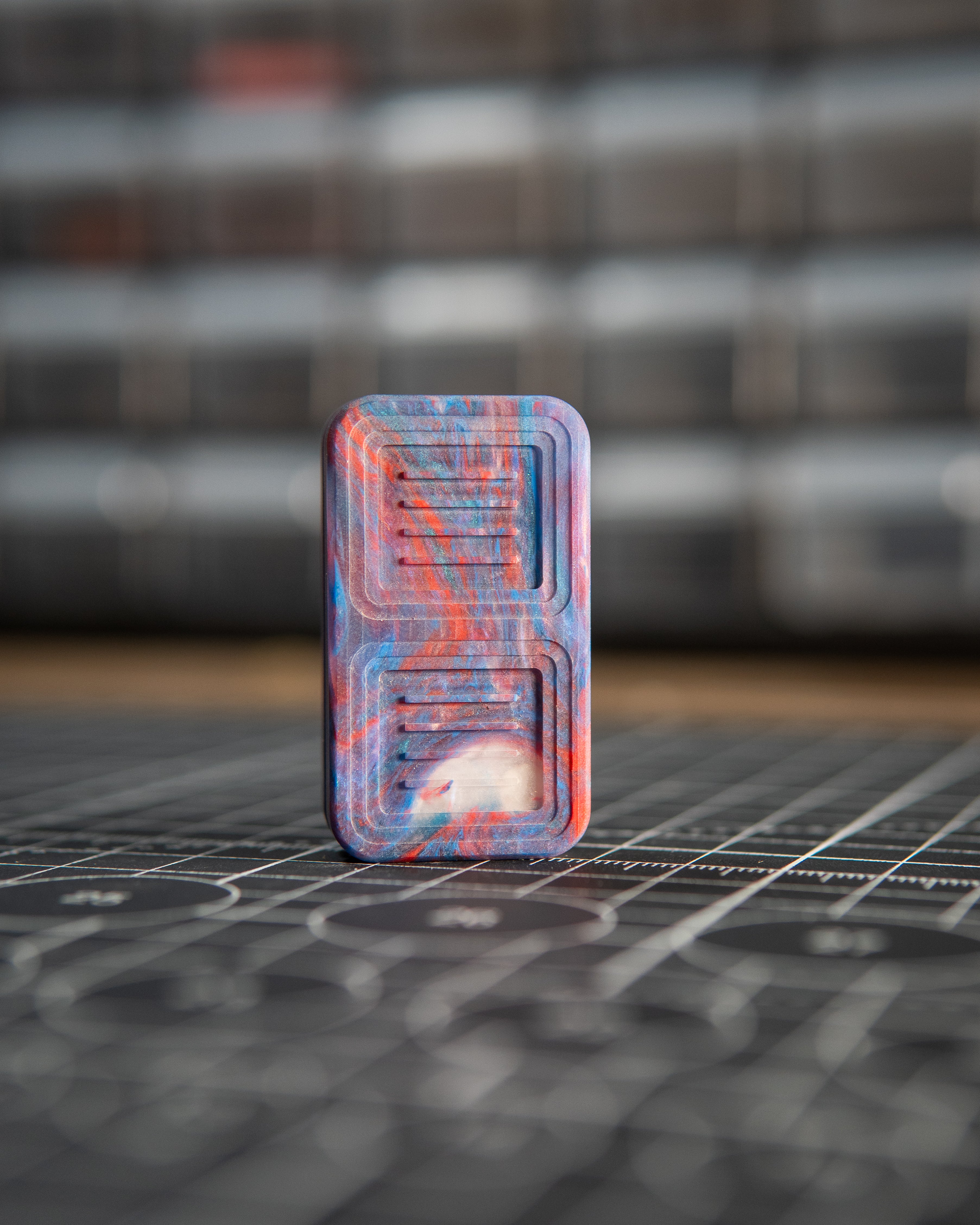 Delta Pro Tile Fidget Slider - Maker's Choice, Dank Blank #5 w/Crown Plates