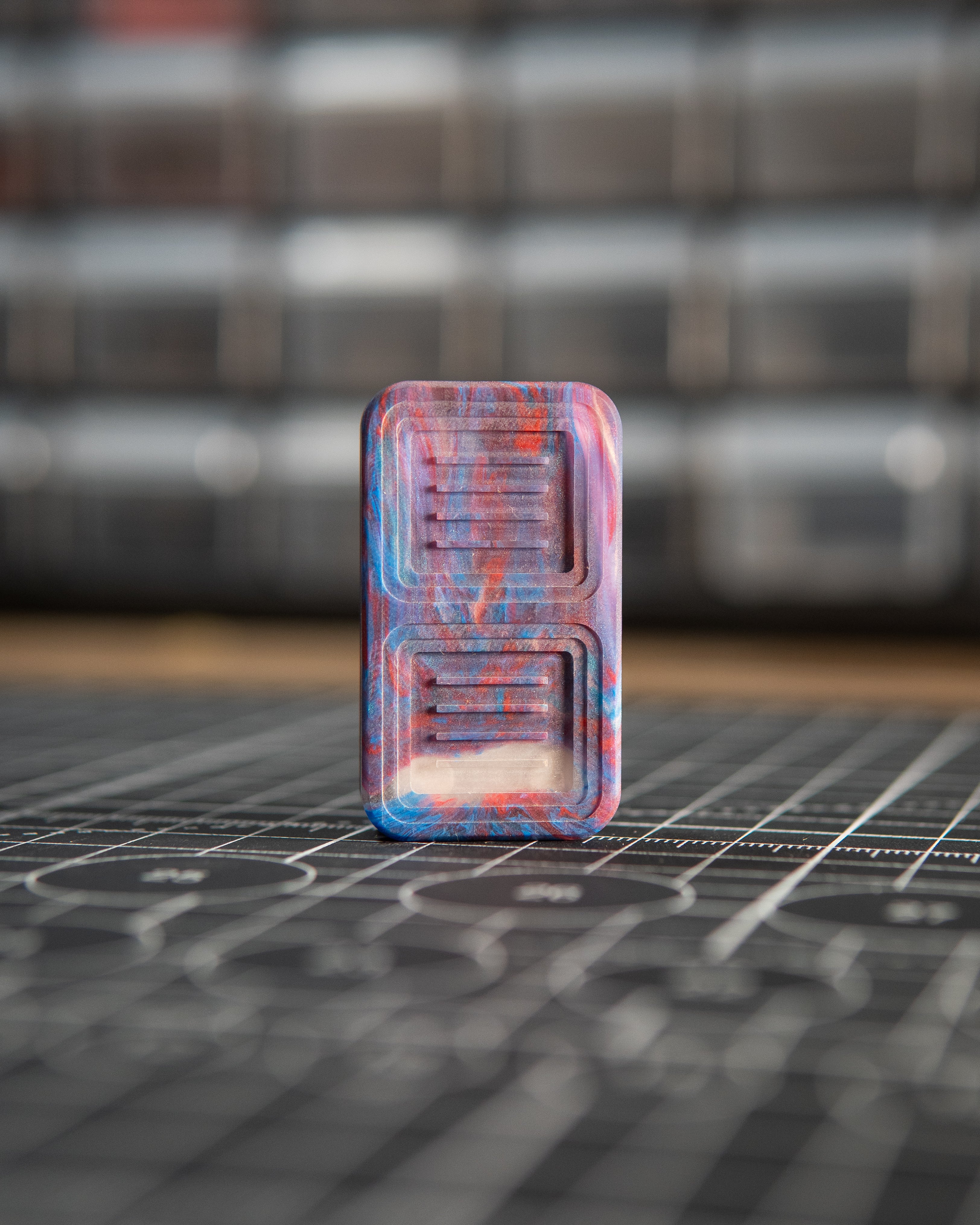 Delta Pro Tile Fidget Slider - Maker's Choice, Dank Blank #5 w/Crown Plates