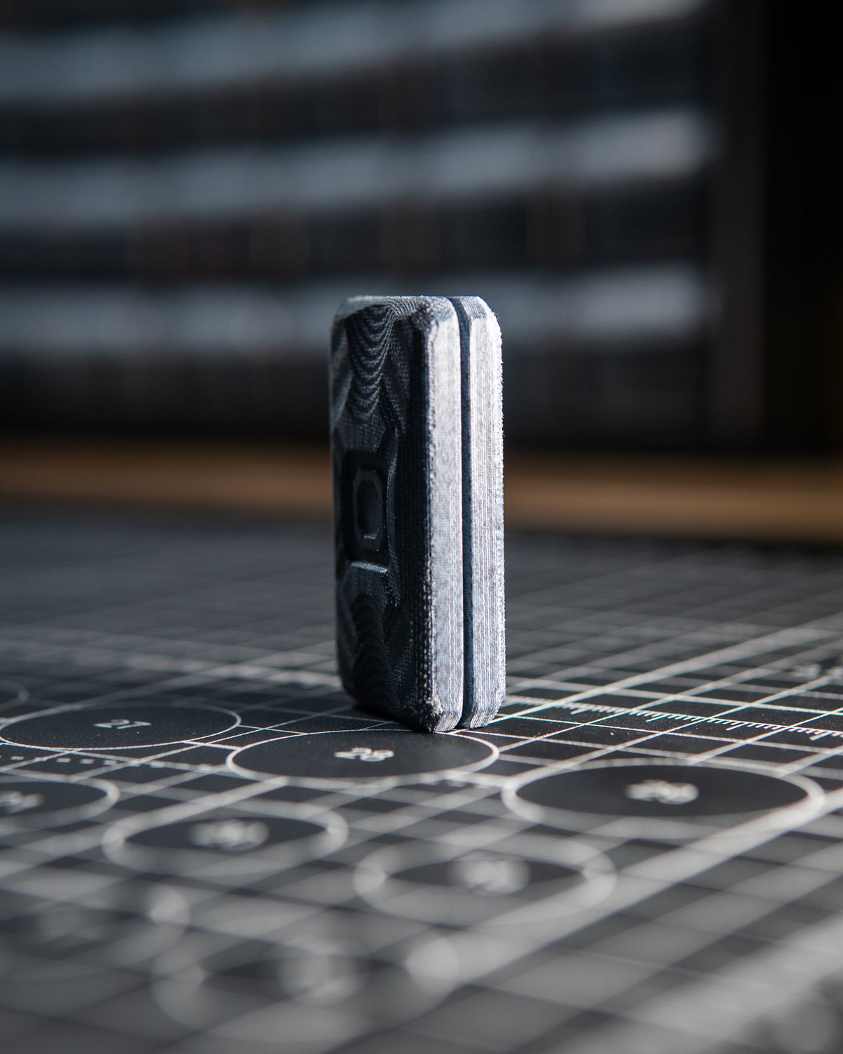 Echo Appa Pro Tile Fidget Slider - Denim Micarta
