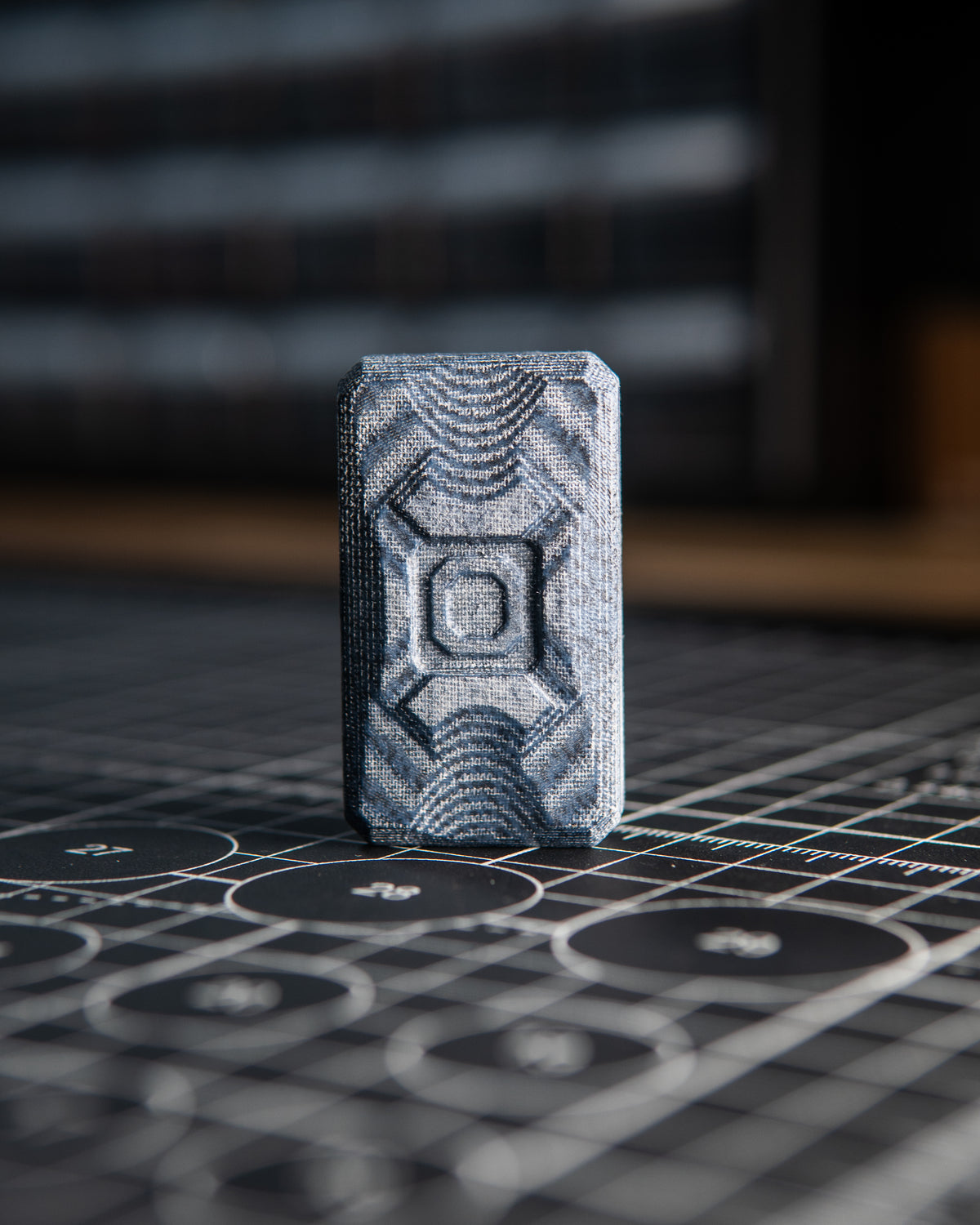Echo Appa Pro Tile Fidget Slider - Denim Micarta