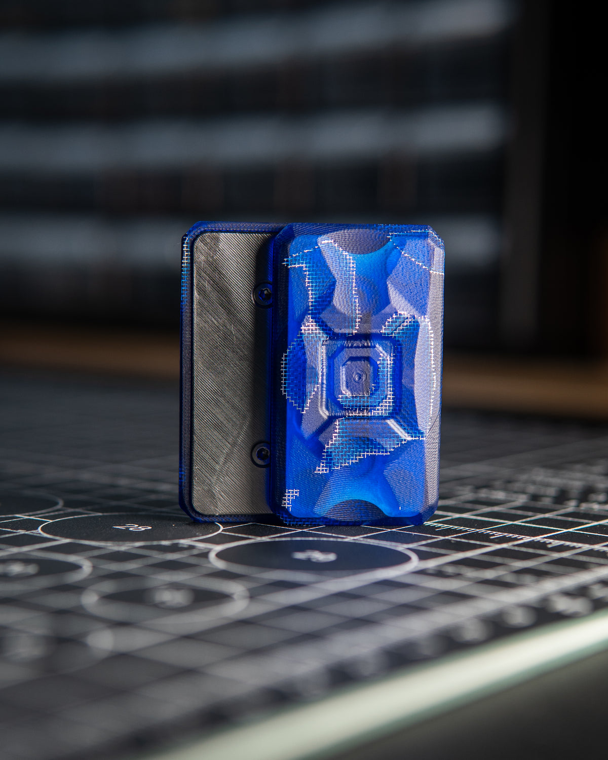 Echo Appa Pro Tile Fidget Slider - Raffir Blue Alume Moon Composite