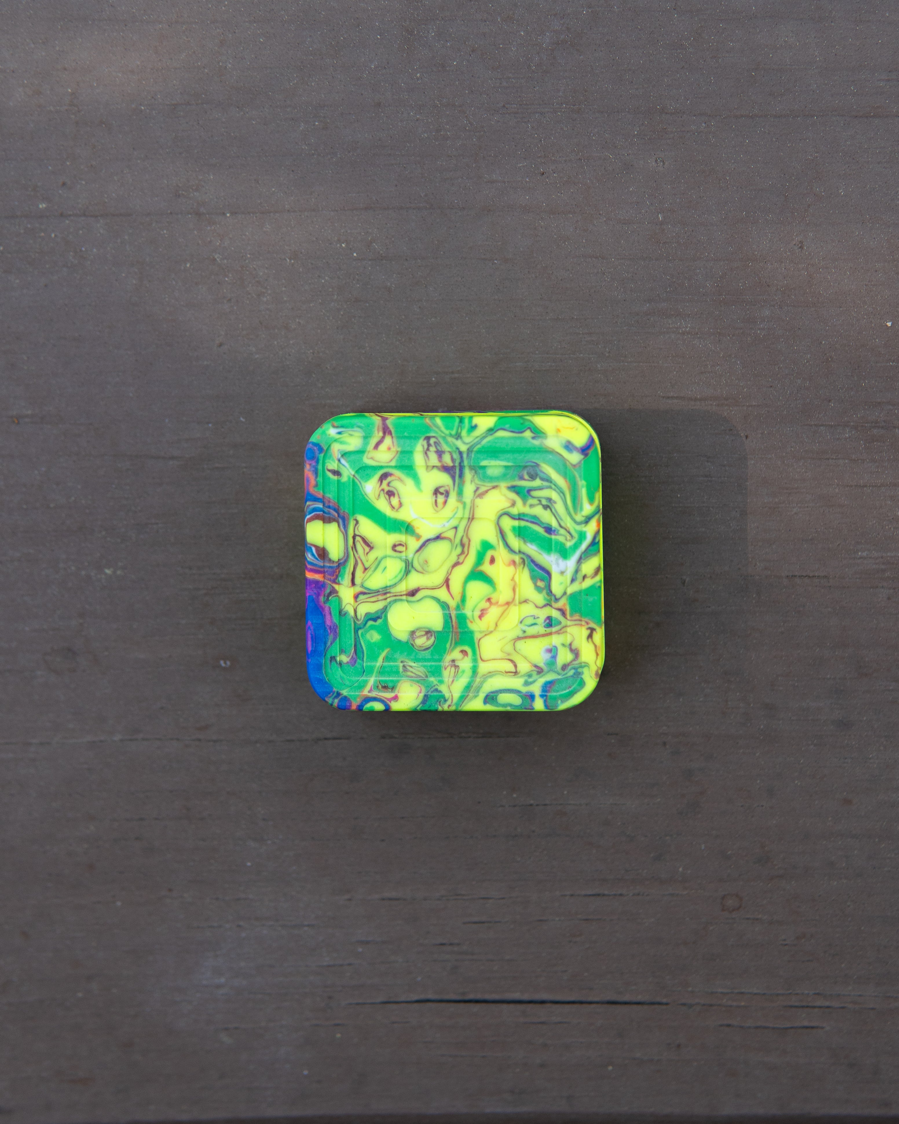 Mini Tile Fidget Slider - Maker's Choice, Retrovertigo Resin #1