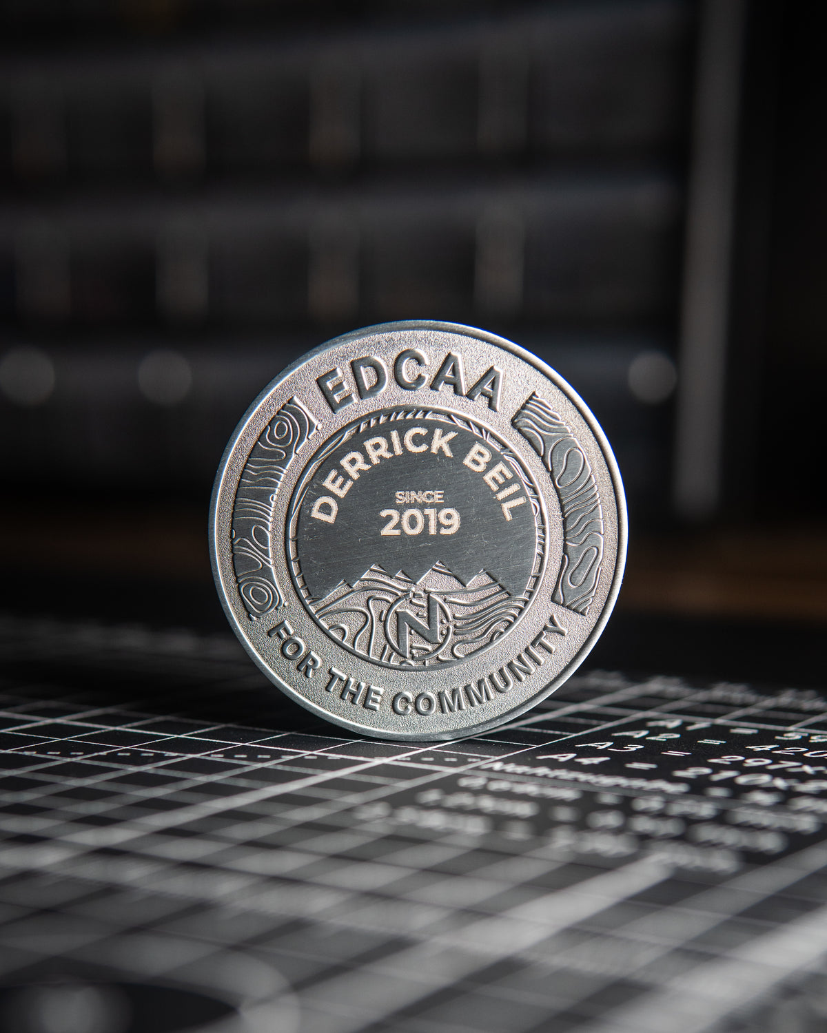 Novel Carry Community Challenge Coin