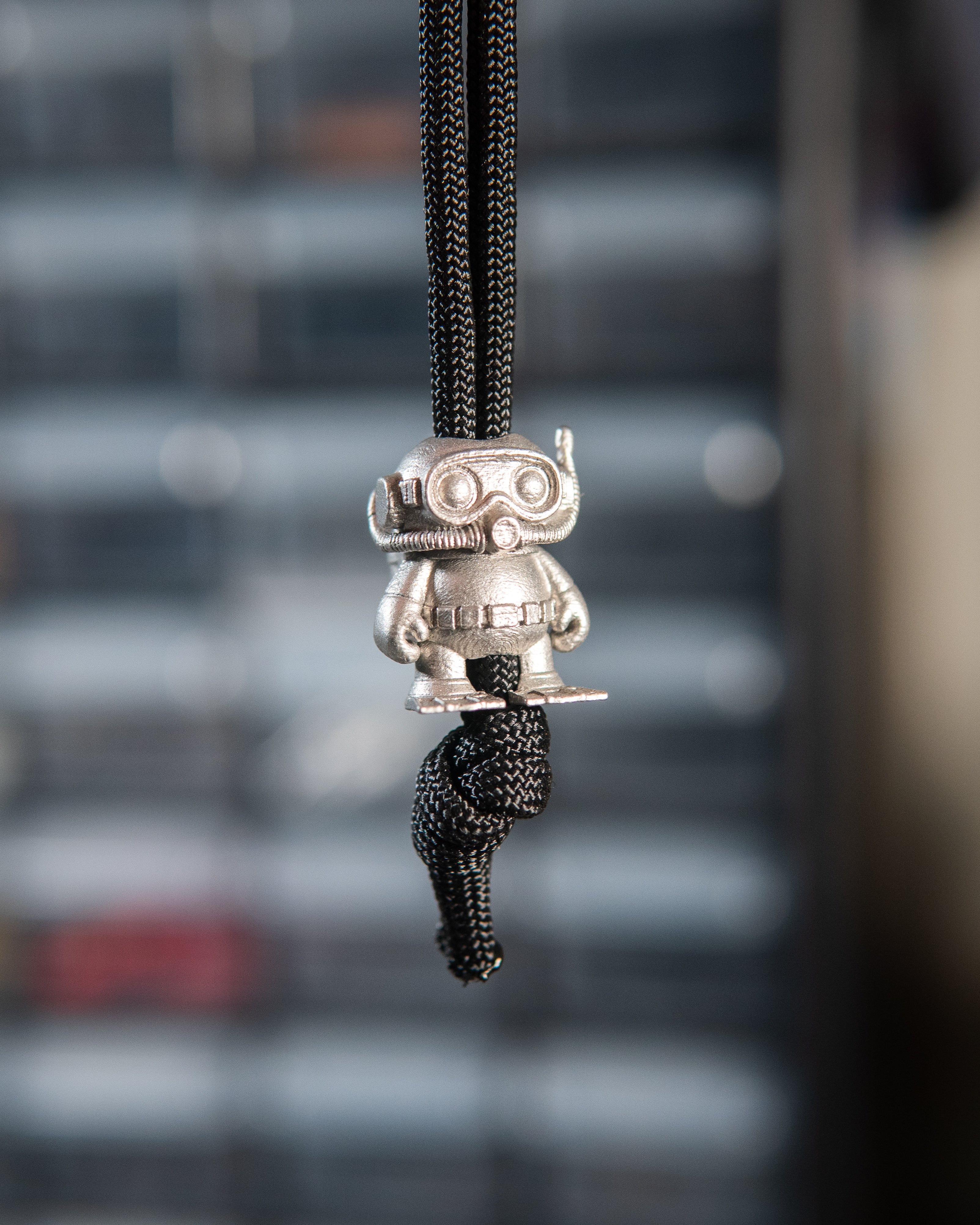 Scuba Steve Gearling Lanyard Bead - Stainless Steel