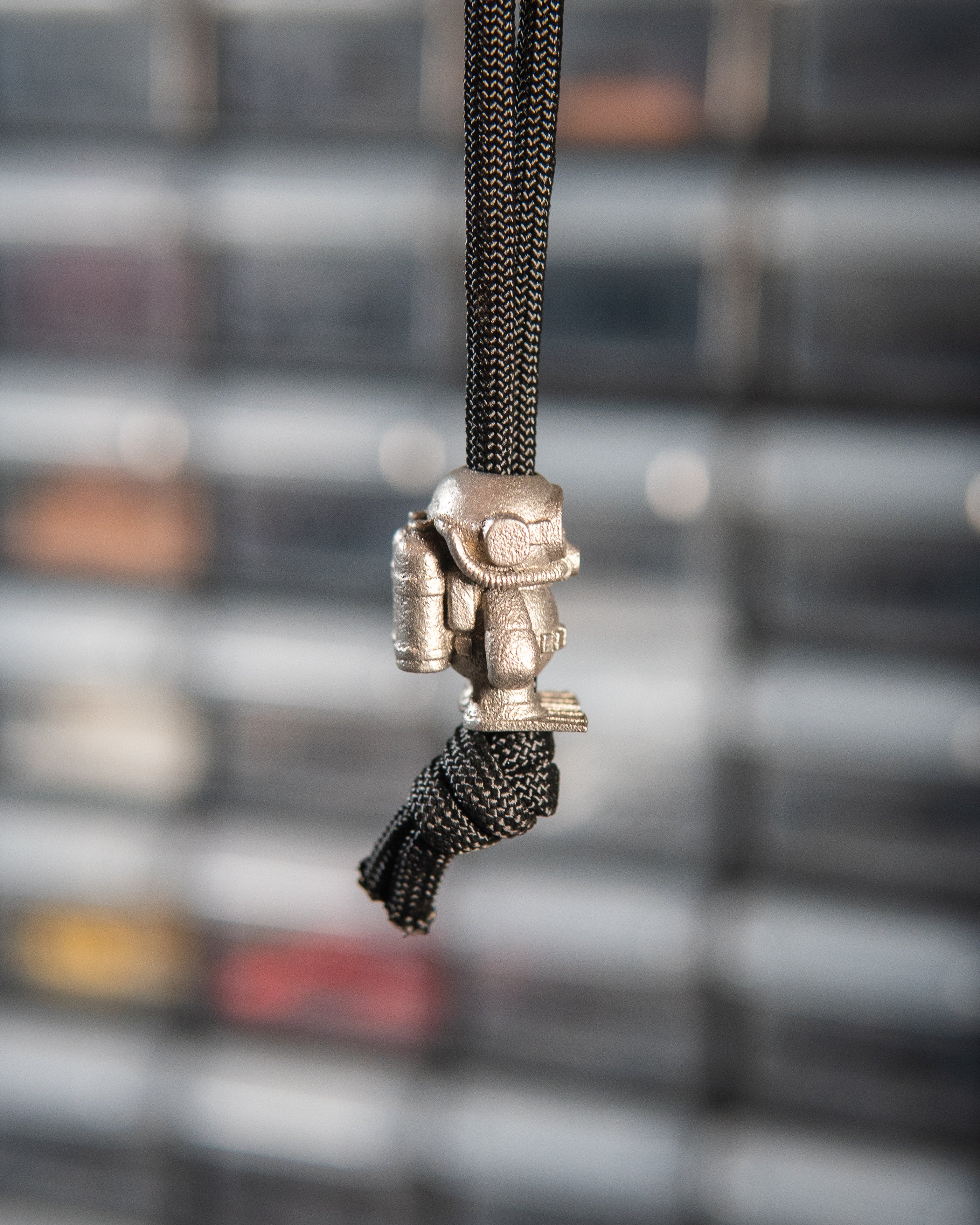 Scuba Steve Gearling Lanyard Bead - Titanium