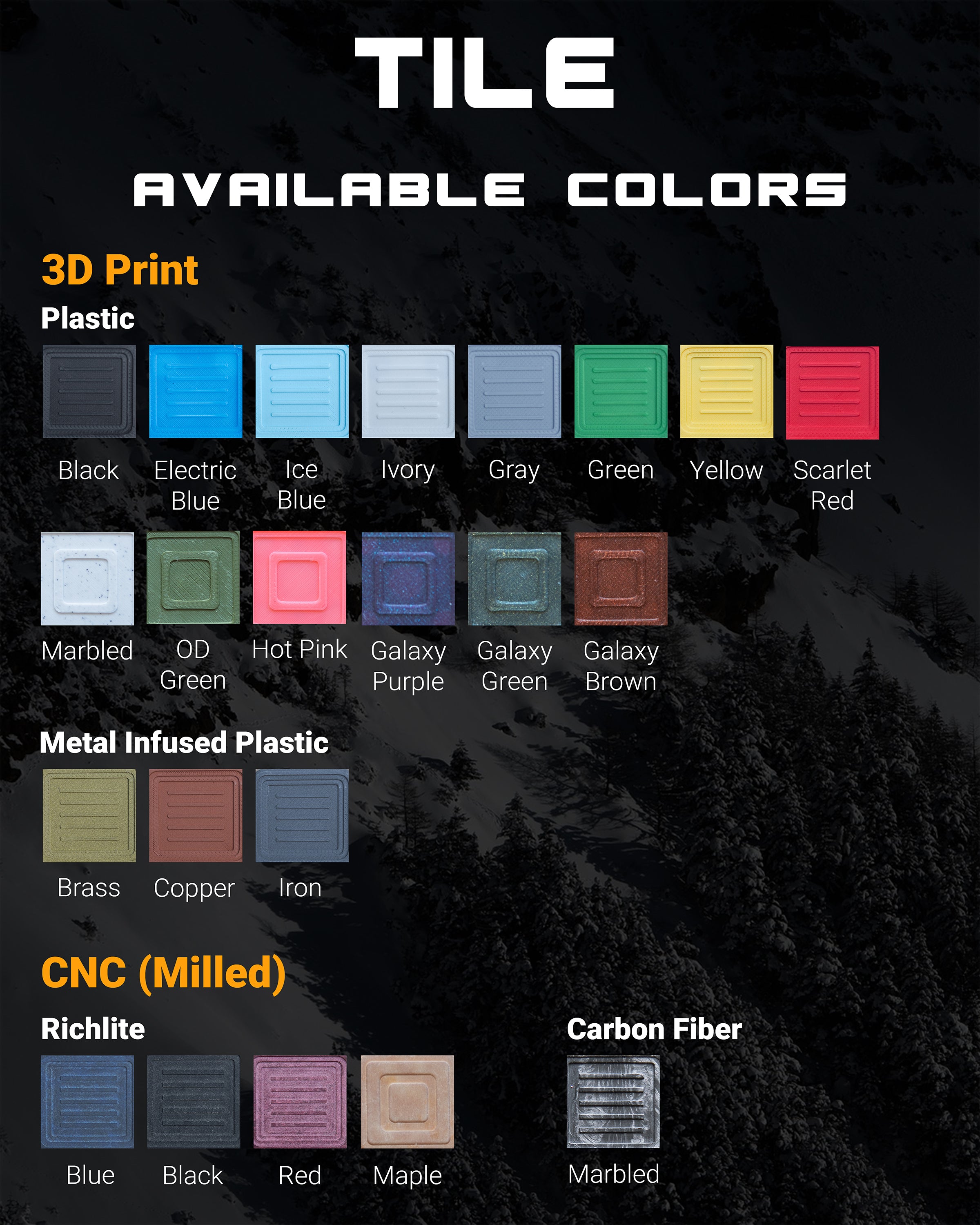 Mini Tile - Extra Slide Plates