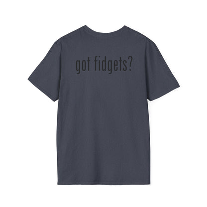 “got fidgets?” Minimalist Tee