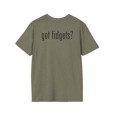 “got fidgets?” Minimalist Tee