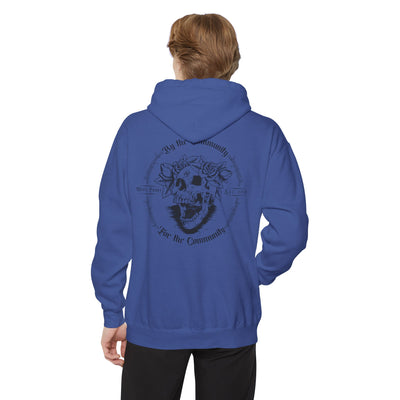 “By the Community” Novel Carry Heritage Hoodie
