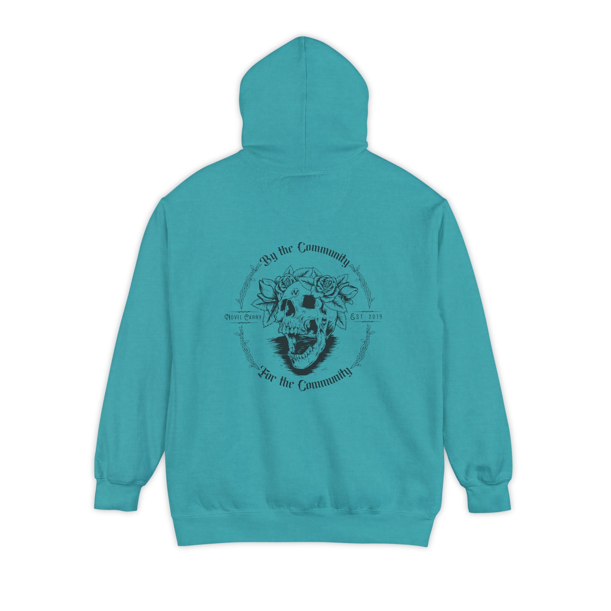 “By the Community” Novel Carry Heritage Hoodie