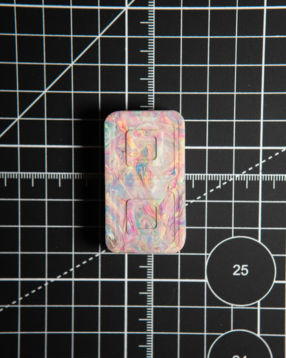 Echo Tile Fidget Slider - Maker's Choice, Dank Blanks Light Multi-Color [BLEM]