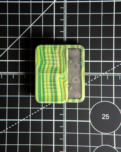Delta Tile Fidget Slider - Maker's Choice, Toxic Jungle G10