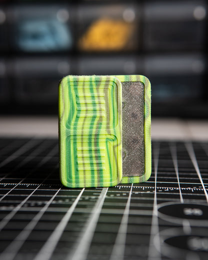 Delta Tile Fidget Slider - Maker's Choice, Toxic Jungle G10
