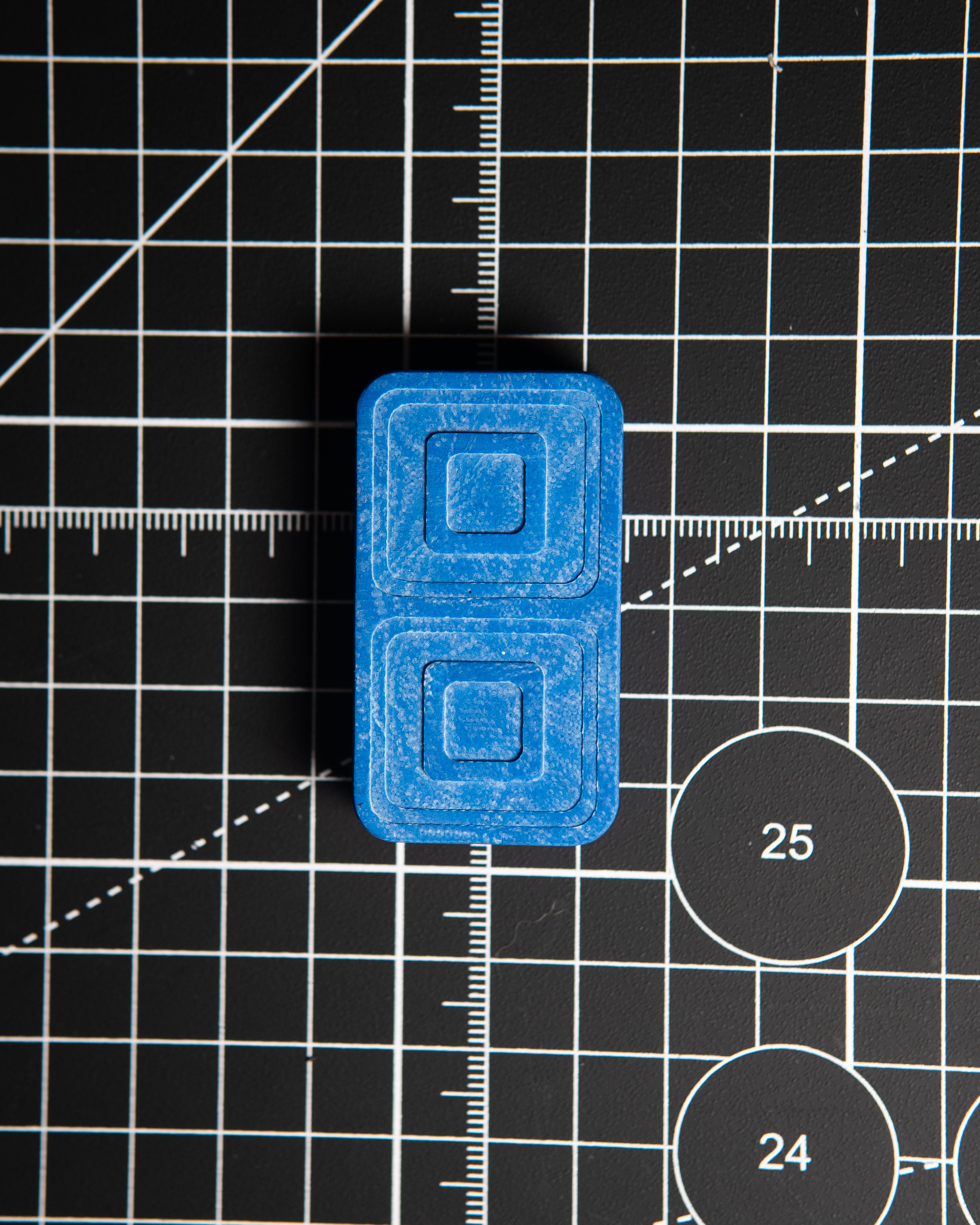 Echo Pro Tile Fidget Slider - Maker's Choice, Blue Wave G10