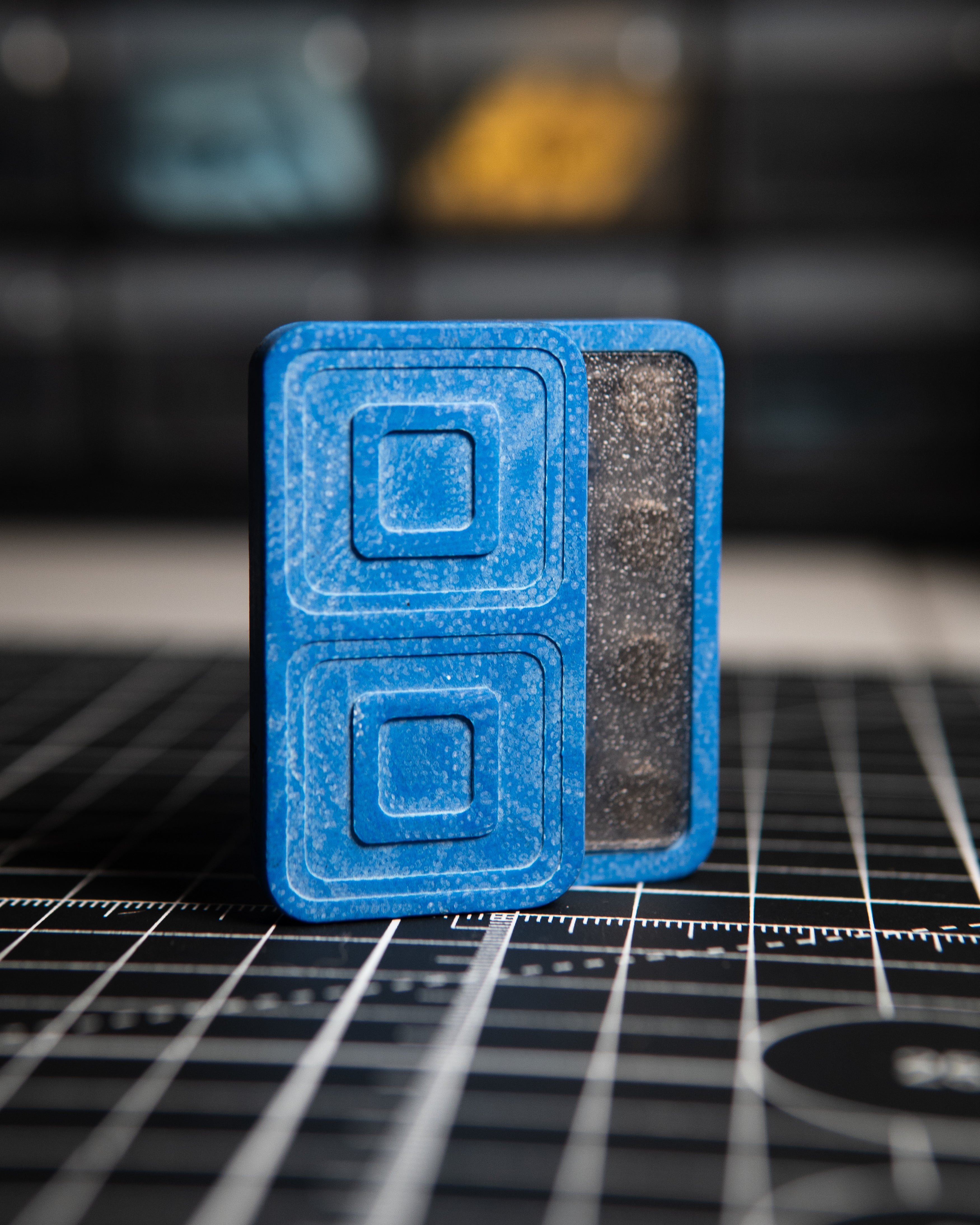 Echo Pro Tile Fidget Slider - Maker's Choice, Blue Wave G10