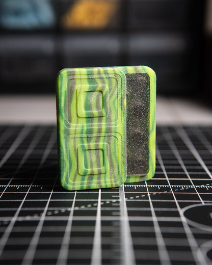 Echo Tile Fidget Slider - Maker's Choice, Toxic Jungle G10