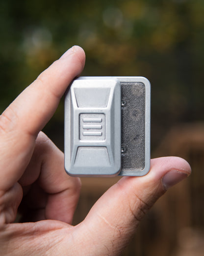 Delta Ergo Tile Fidget Slider - Aluminum