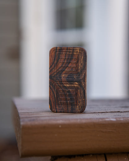 Delta Tile Fidget Slider - Maker's Choice, Ironwood