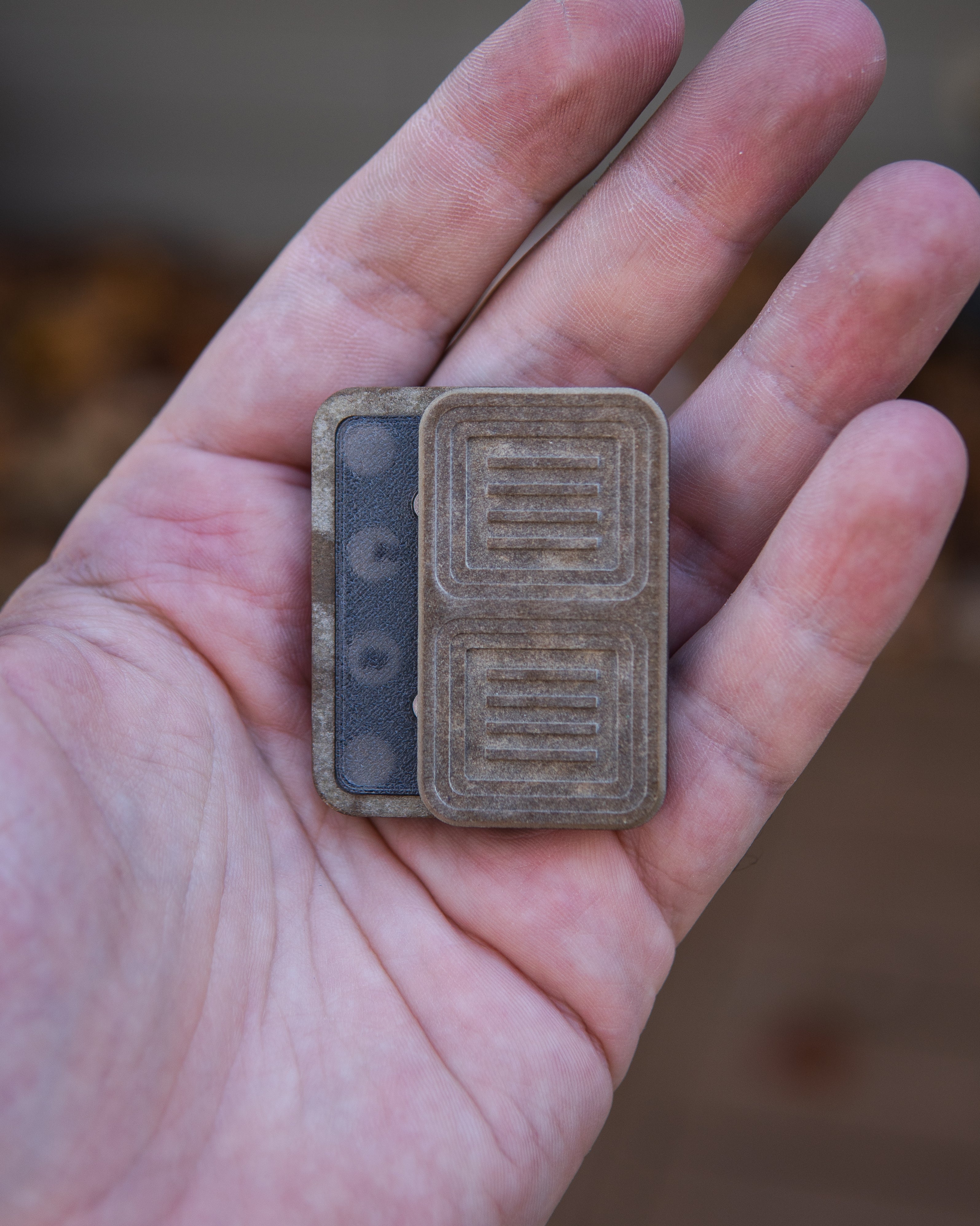 Delta Tile Fidget Slider - Maker's Choice, Whalite Richlite