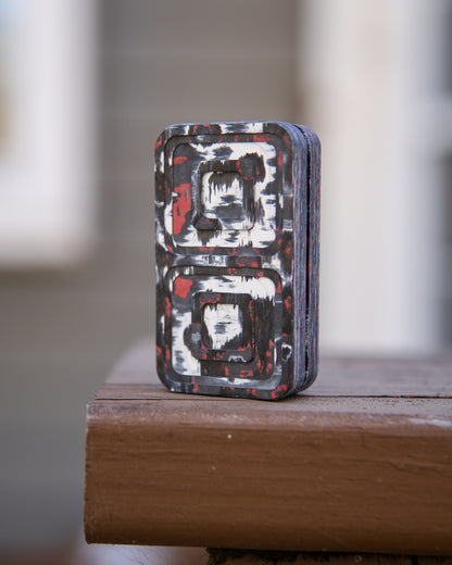 Echo Tile Fidget Slider - Maker's Choice, Nebula Carbon Fiber