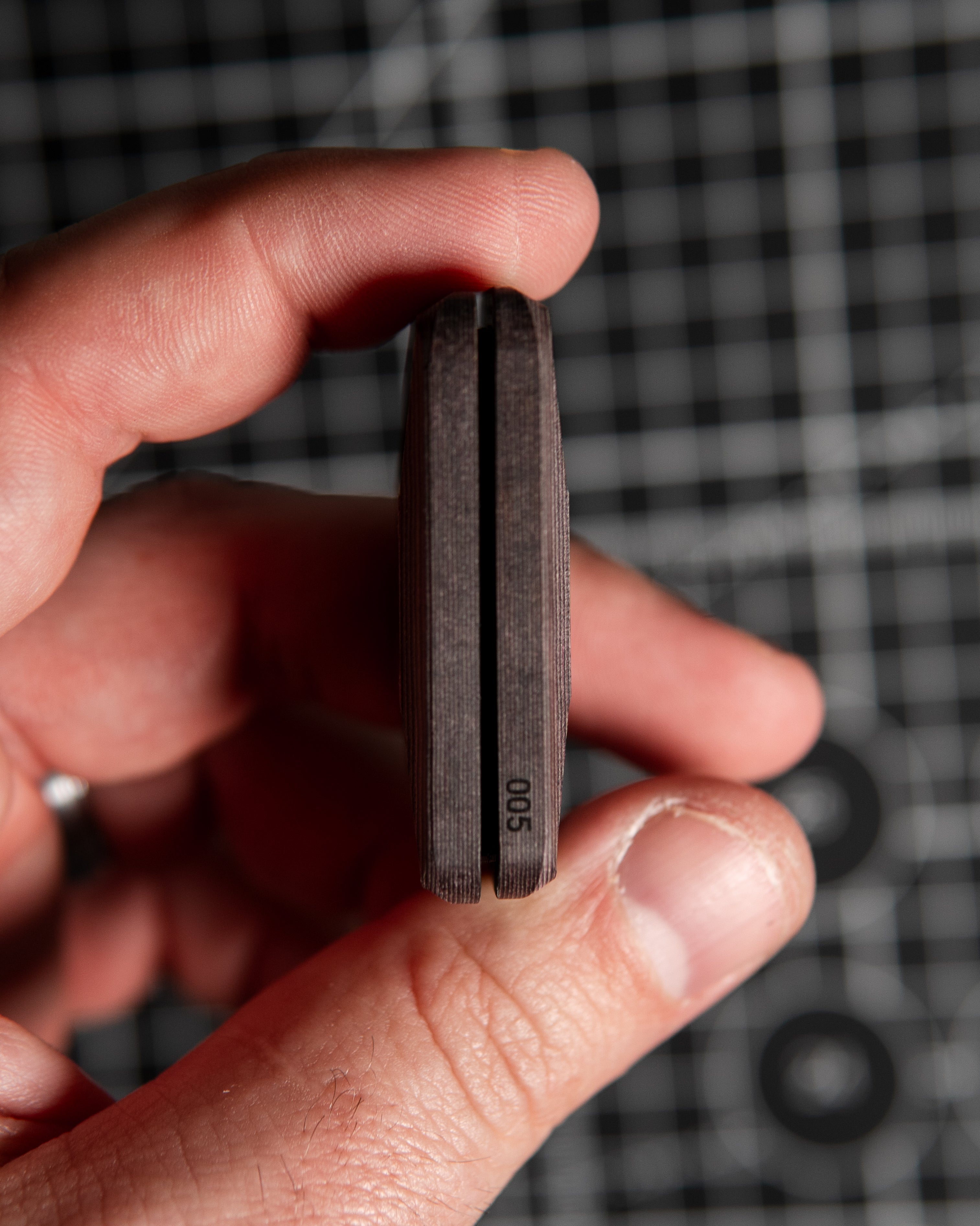 Delta Ergo Pro Tile Fidget Slider - Maker's Choice, Richlite Sloan