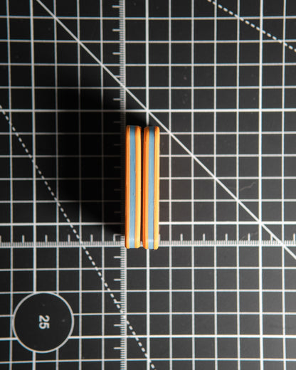 Echo Tile - Maker's Choice, Glow Orange and Blue Plastic [Blem]