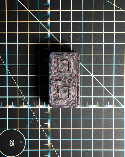 Echo Tile - Maker's Choice, Purple Haze Carbon Fiber [Blem]