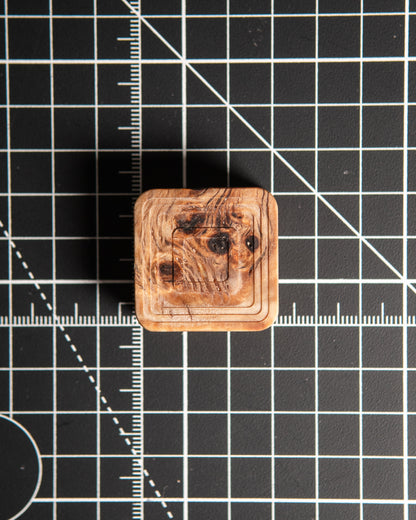 Mini Tile - Maker's Choice, Poplar Burl [Blem]