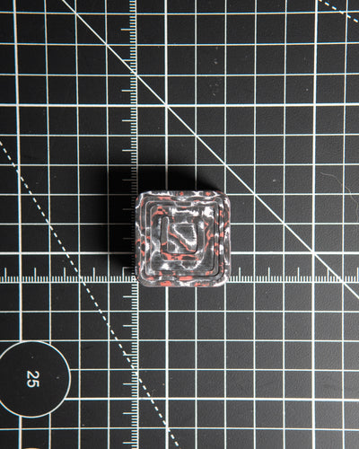 Mini Tile - Maker's Choice, Snow Fire Carbon Fiber [Blem]