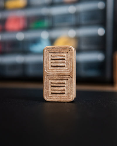 Delta Pro Tile Fidget Slider - Maker's Choice, Whalelite Richlite