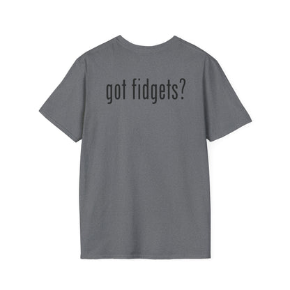 “got fidgets?” Minimalist Tee
