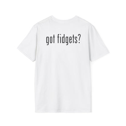 “got fidgets?” Minimalist Tee