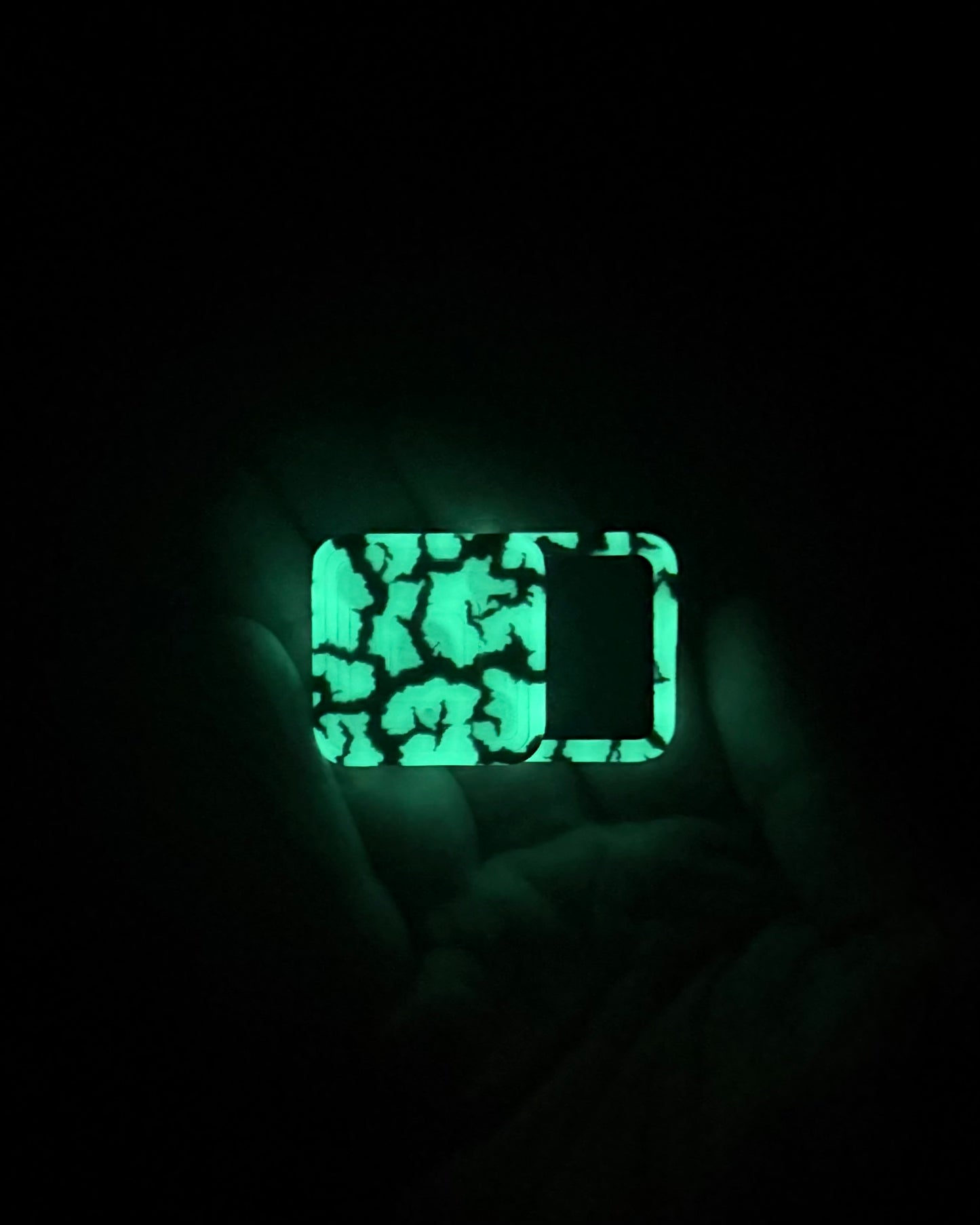 Mini Tile Fidget Slider - Maker's Choice, Glow Crack
